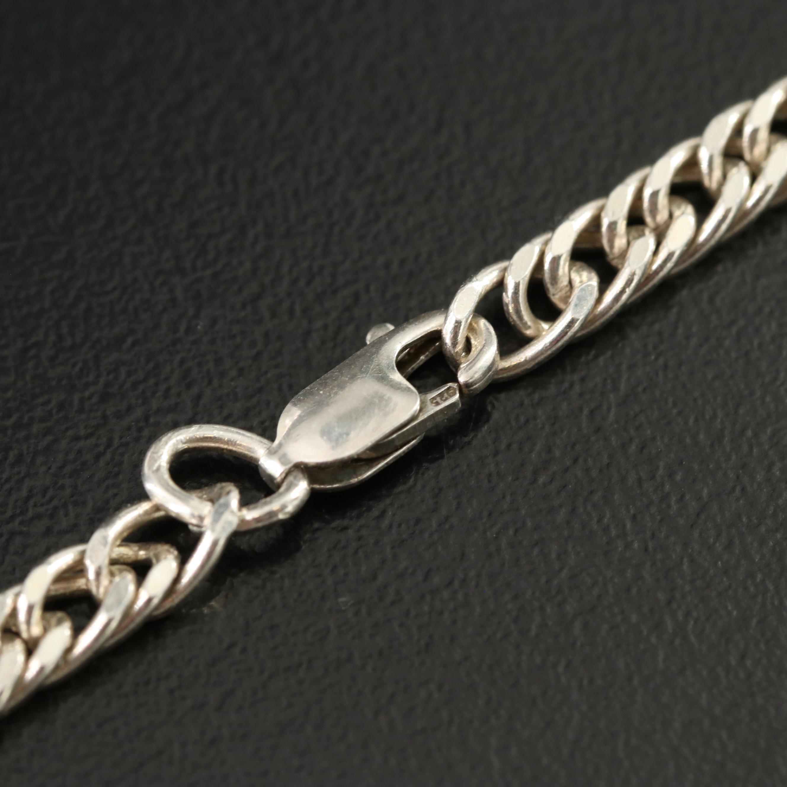 Sterling Necklace with 1988 American Silver Eagle 1-Oz. Bullion Coin