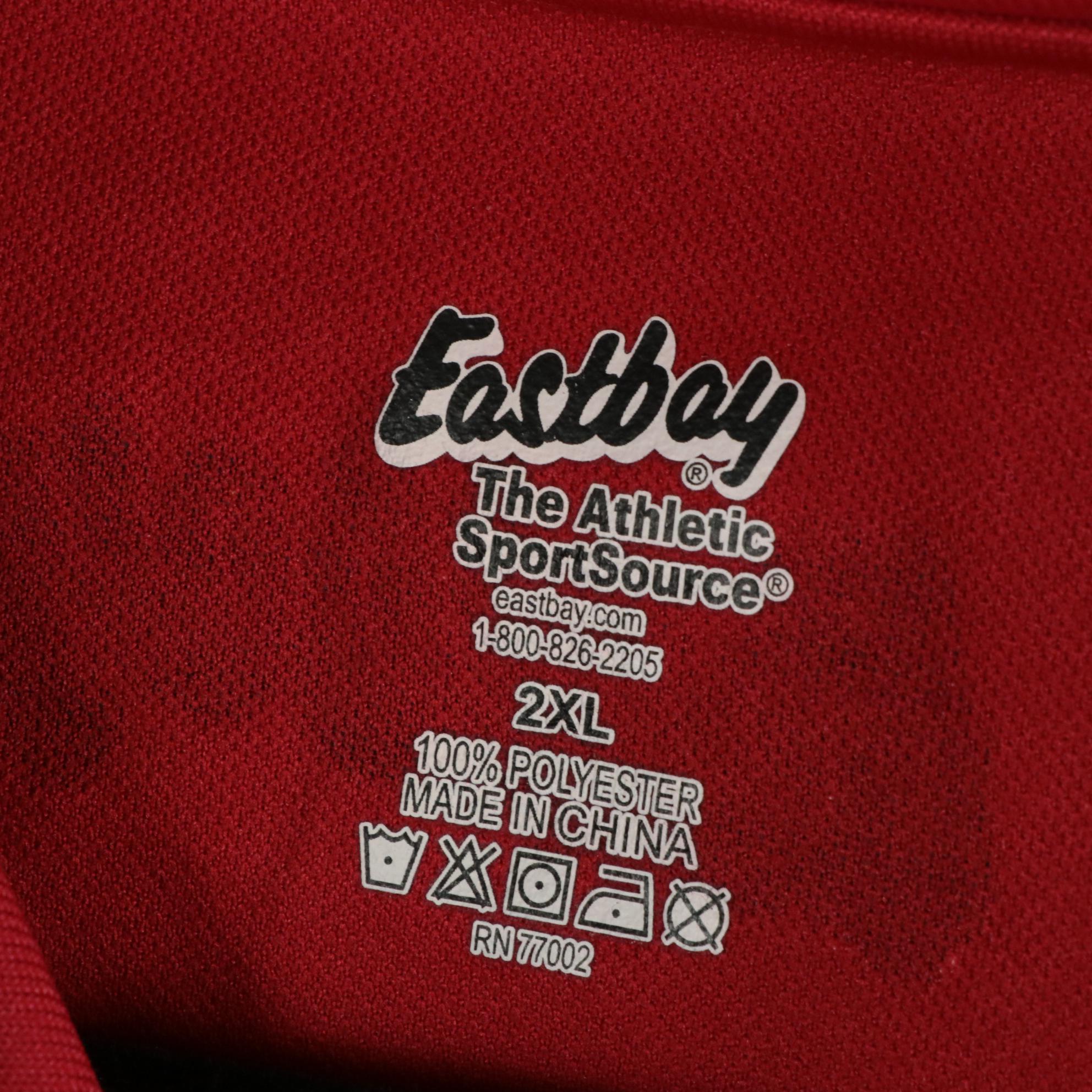 Men's Eastbay Chip Smith Performance Systems Logo Polo Shirts, With Tags