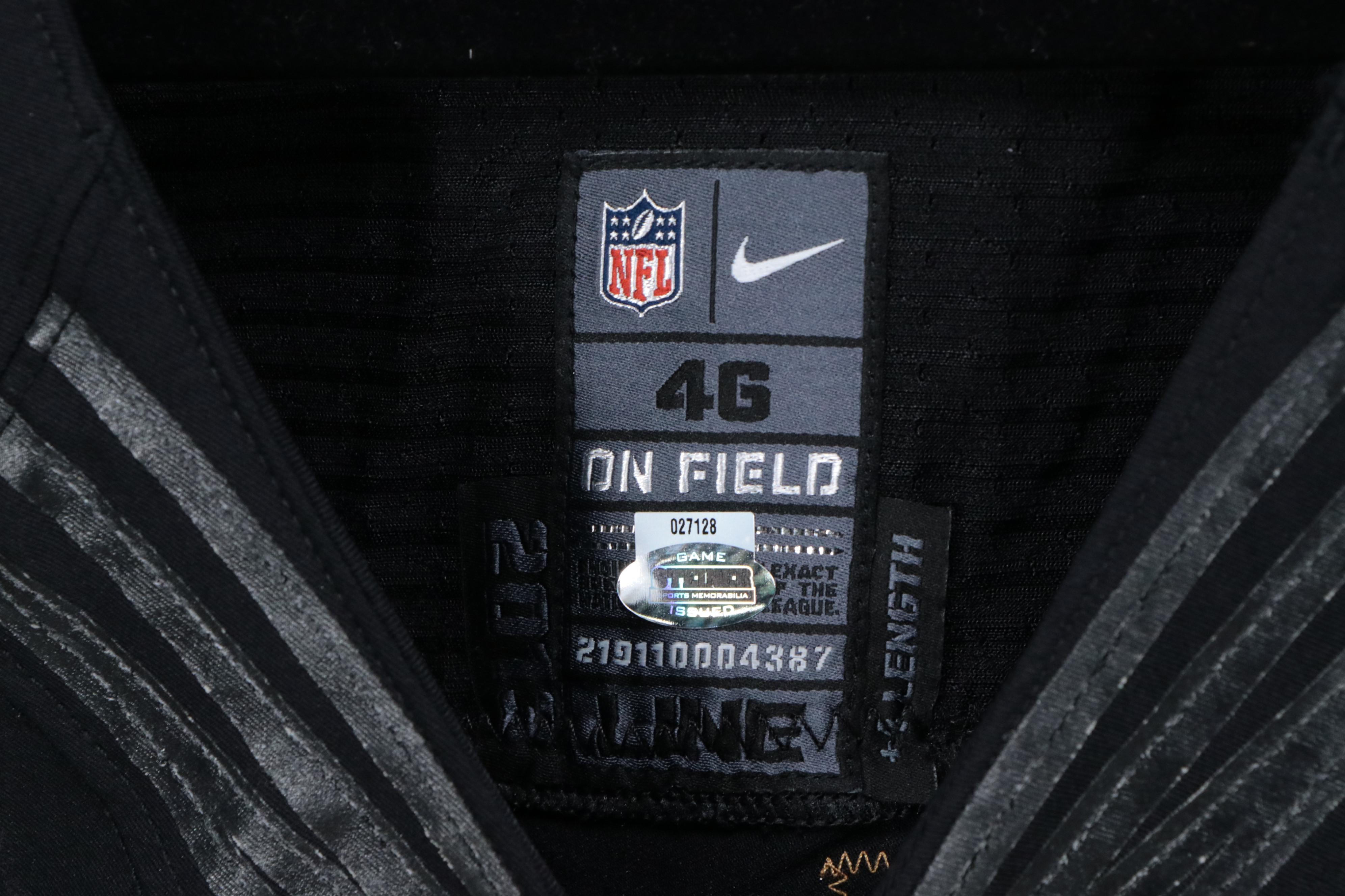 J. D. Griggs Player Issued Jaguars Jersey and Marlon McCree Signed Print