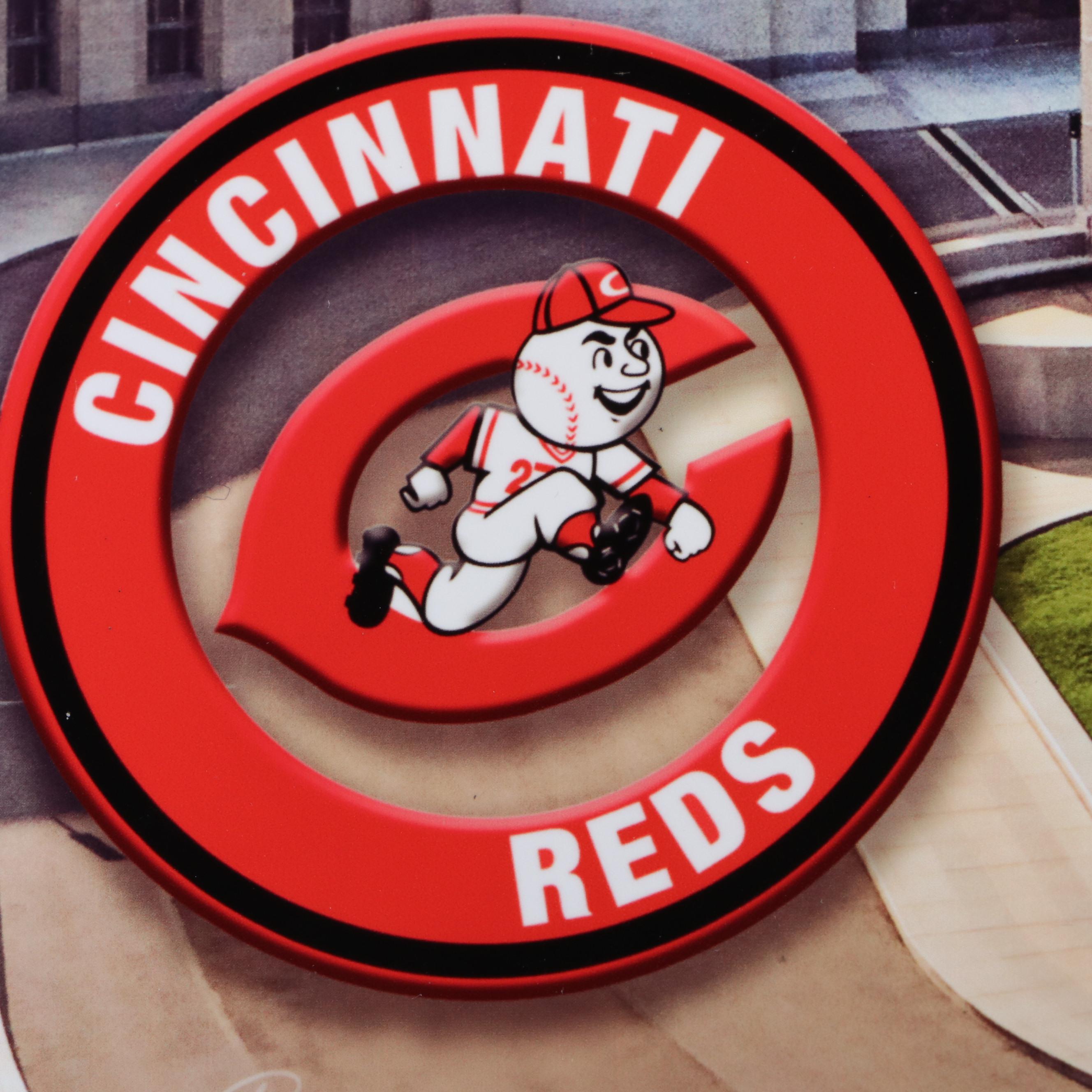 Jacob Burress Union Terminal and Cincinnati Reds Digital Print, 2025