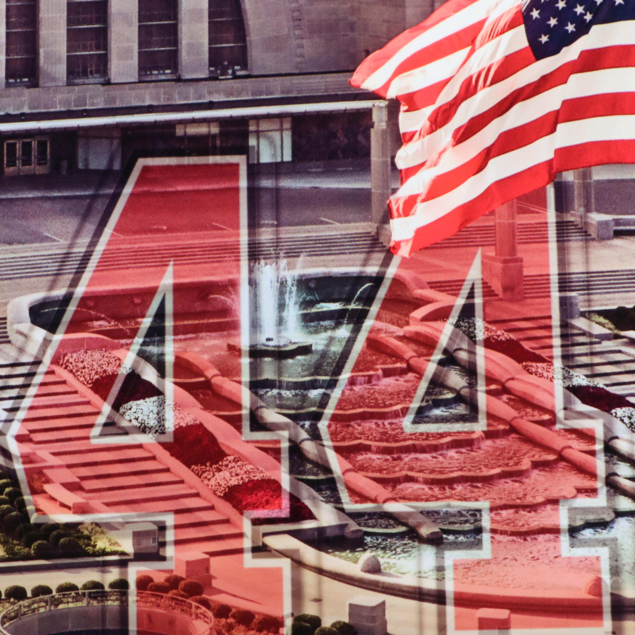 Jacob Burress Union Terminal and Cincinnati Reds Digital Print, 2025