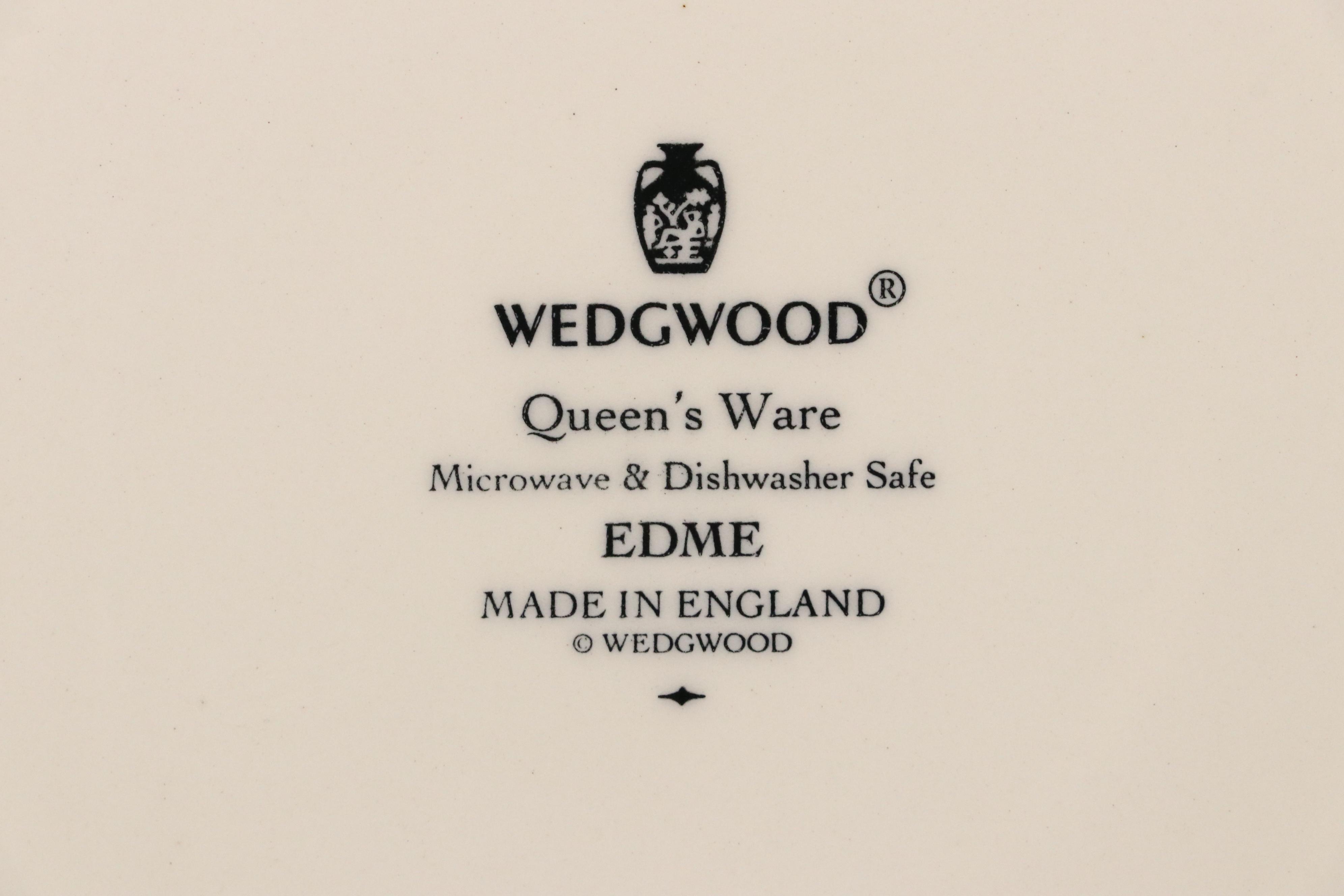 Wedgwood "Edme" Porcelain Dinnerware and Tureen