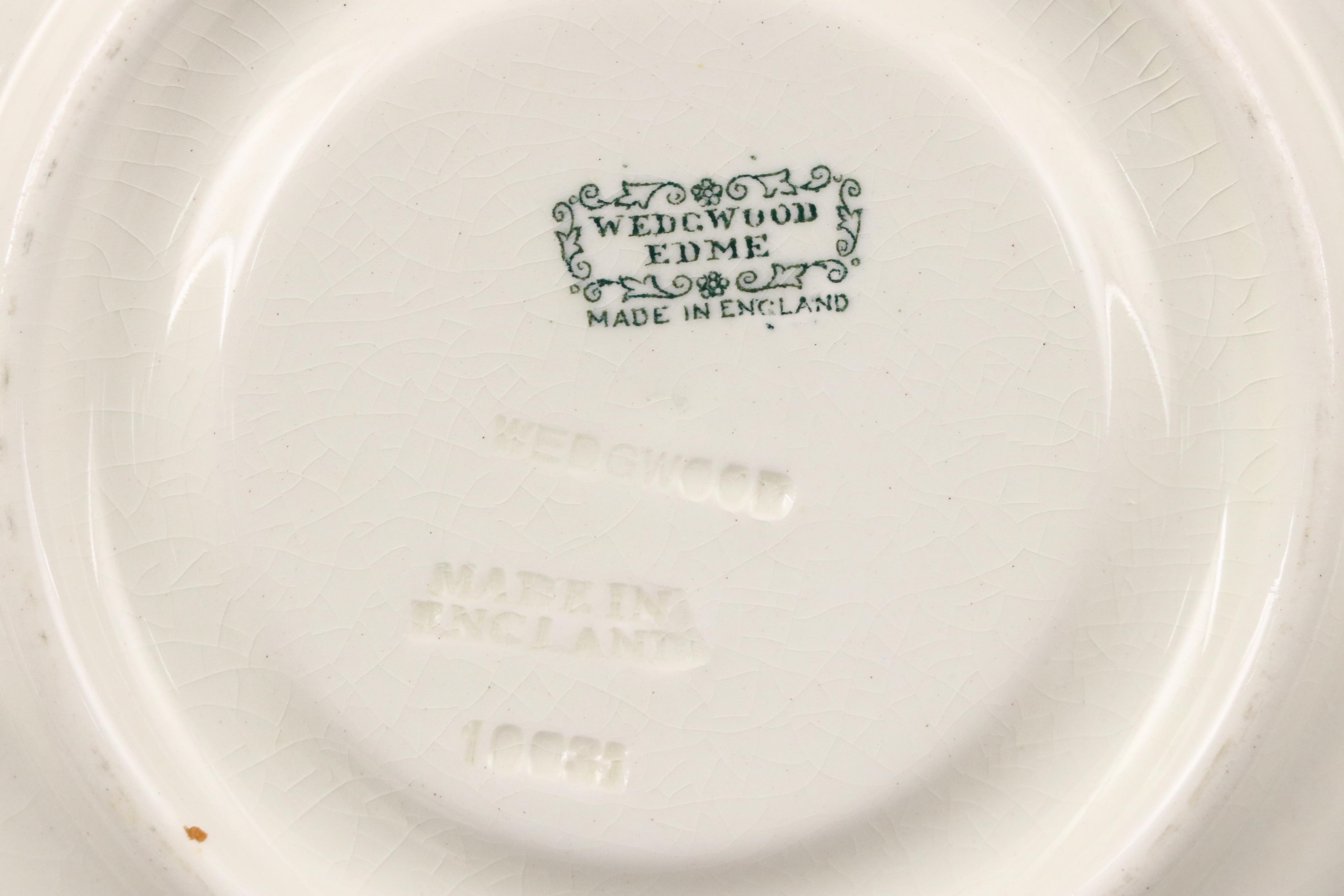 Wedgwood "Edme" Porcelain Dinnerware and Tureen