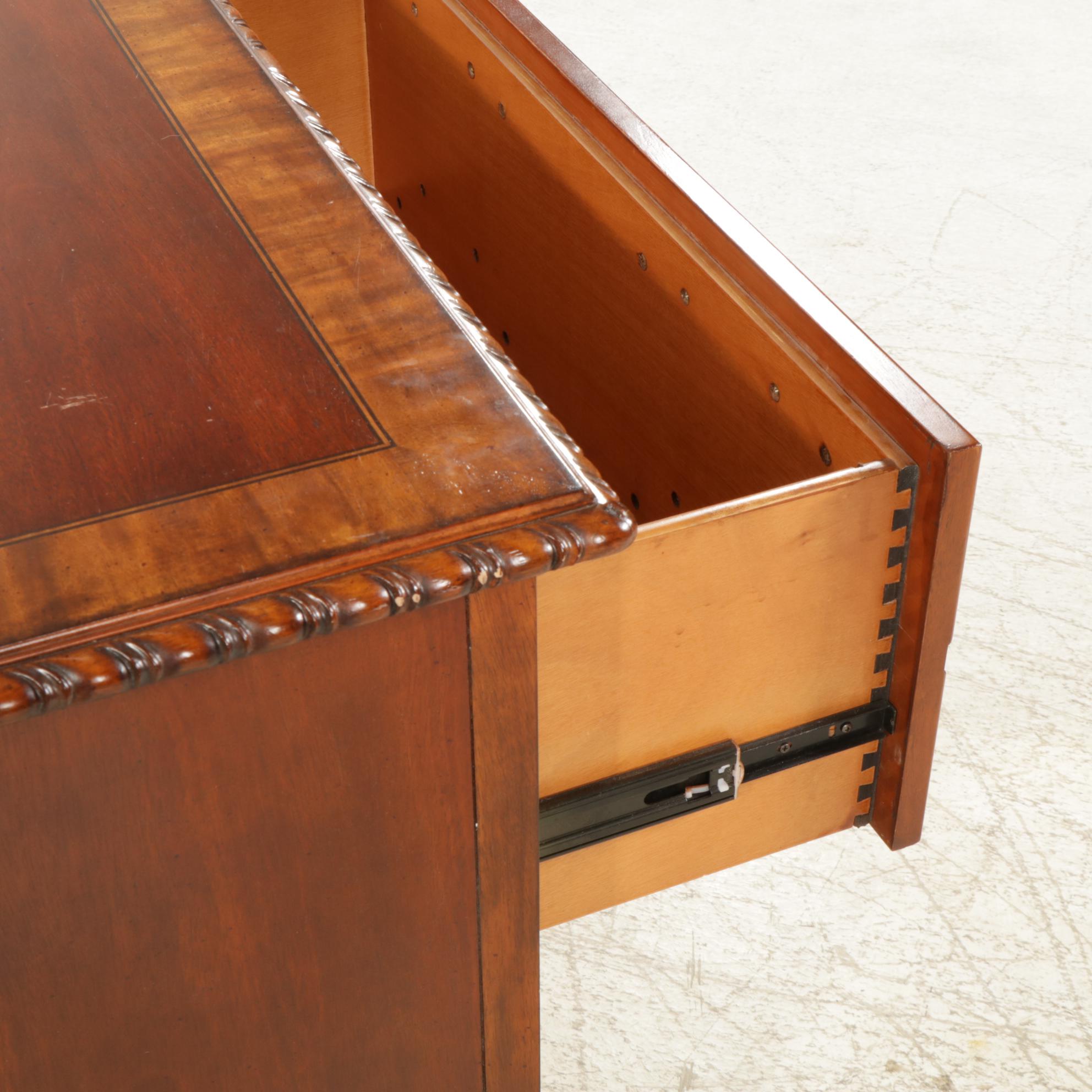 Universal Furniture Mahogany Lateral File Cabinet