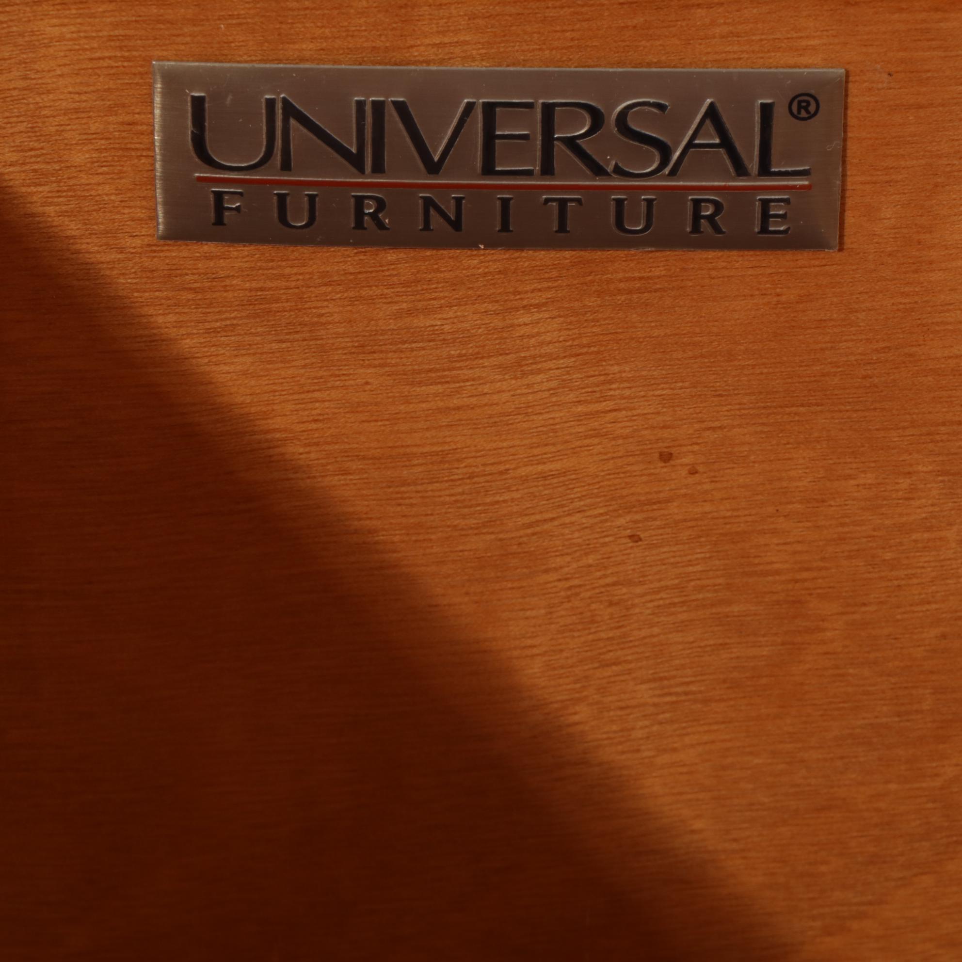 Universal Furniture Mahogany Lateral File Cabinet