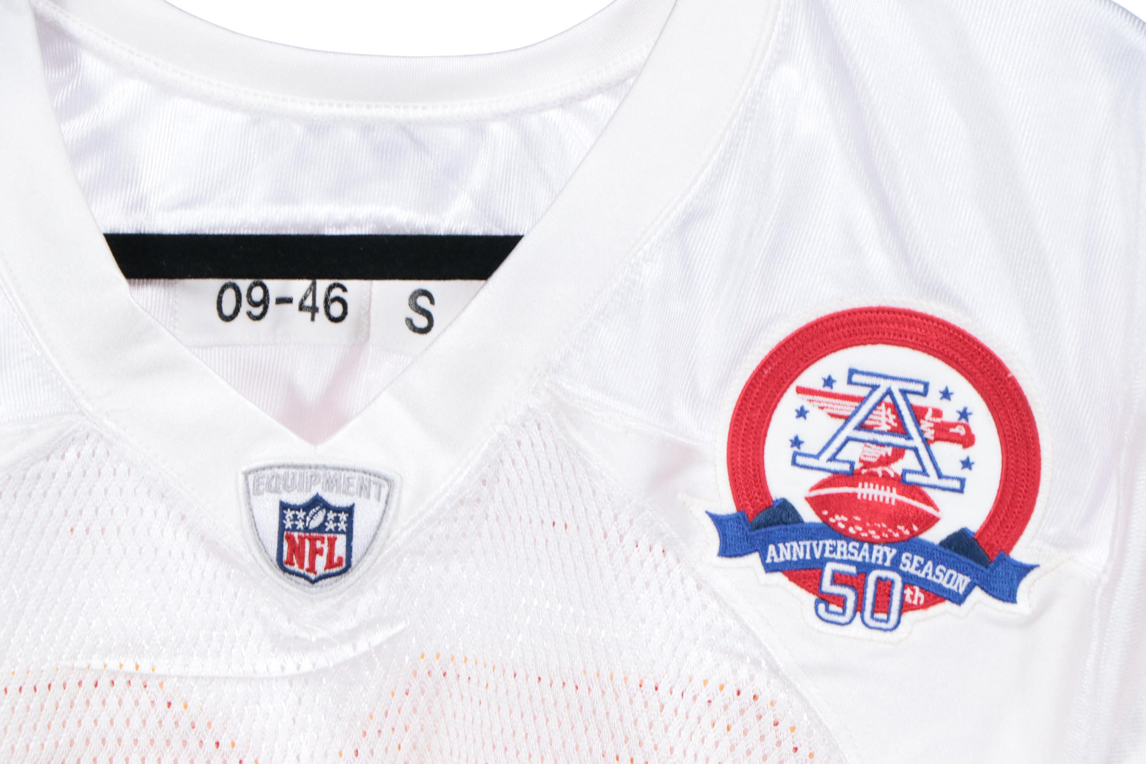 Mitch Morse with Other Player Issued Kansas City Chiefs Football Jerseys