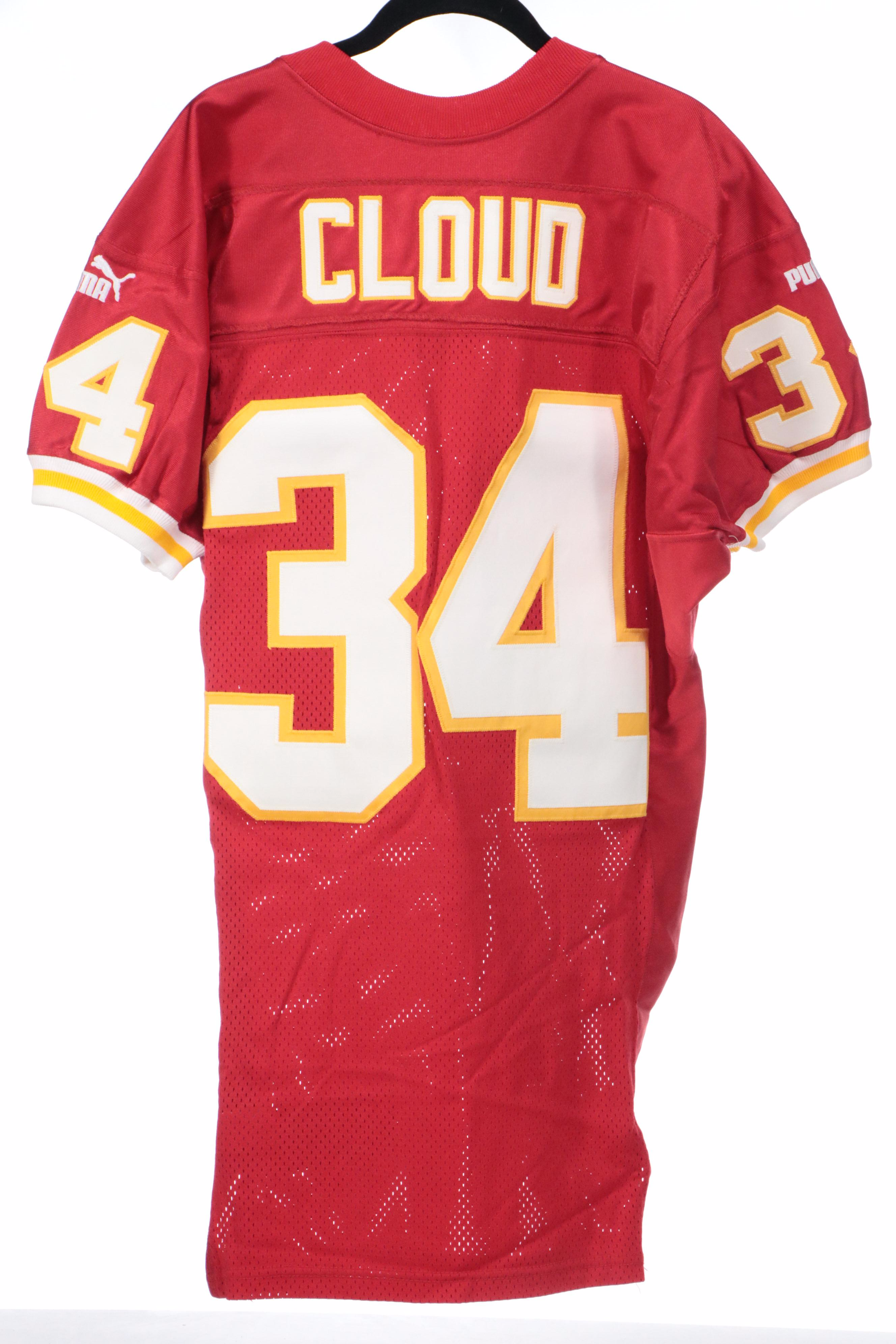 Mitch Morse with Other Player Issued Kansas City Chiefs Football Jerseys