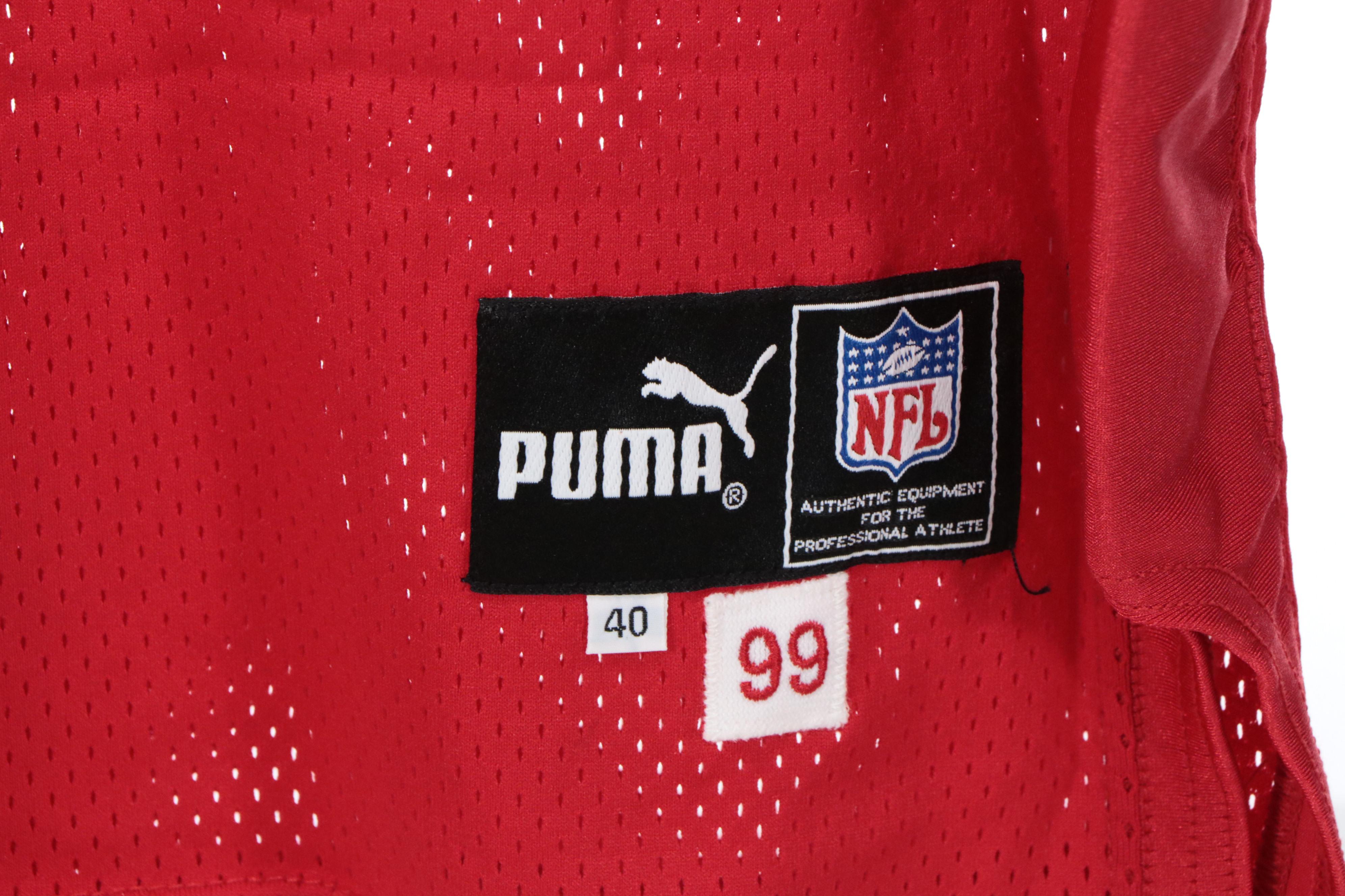 Mitch Morse with Other Player Issued Kansas City Chiefs Football Jerseys