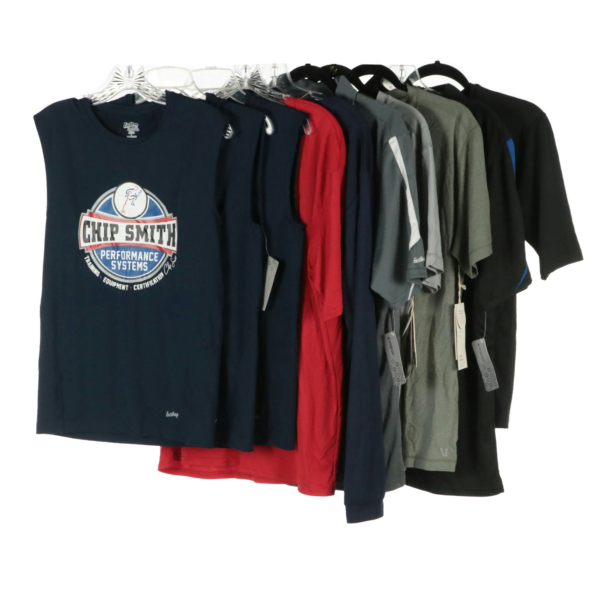 Men's Eastbay Chip Smith Performance Systems Logo T-Shirts with Tags and More