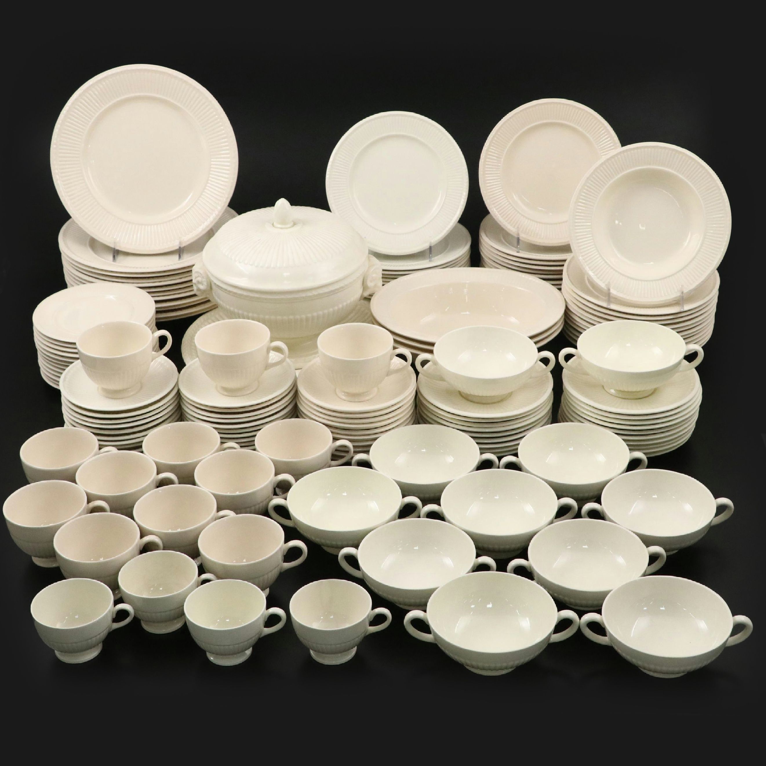 Wedgwood "Edme" Porcelain Dinnerware and Tureen