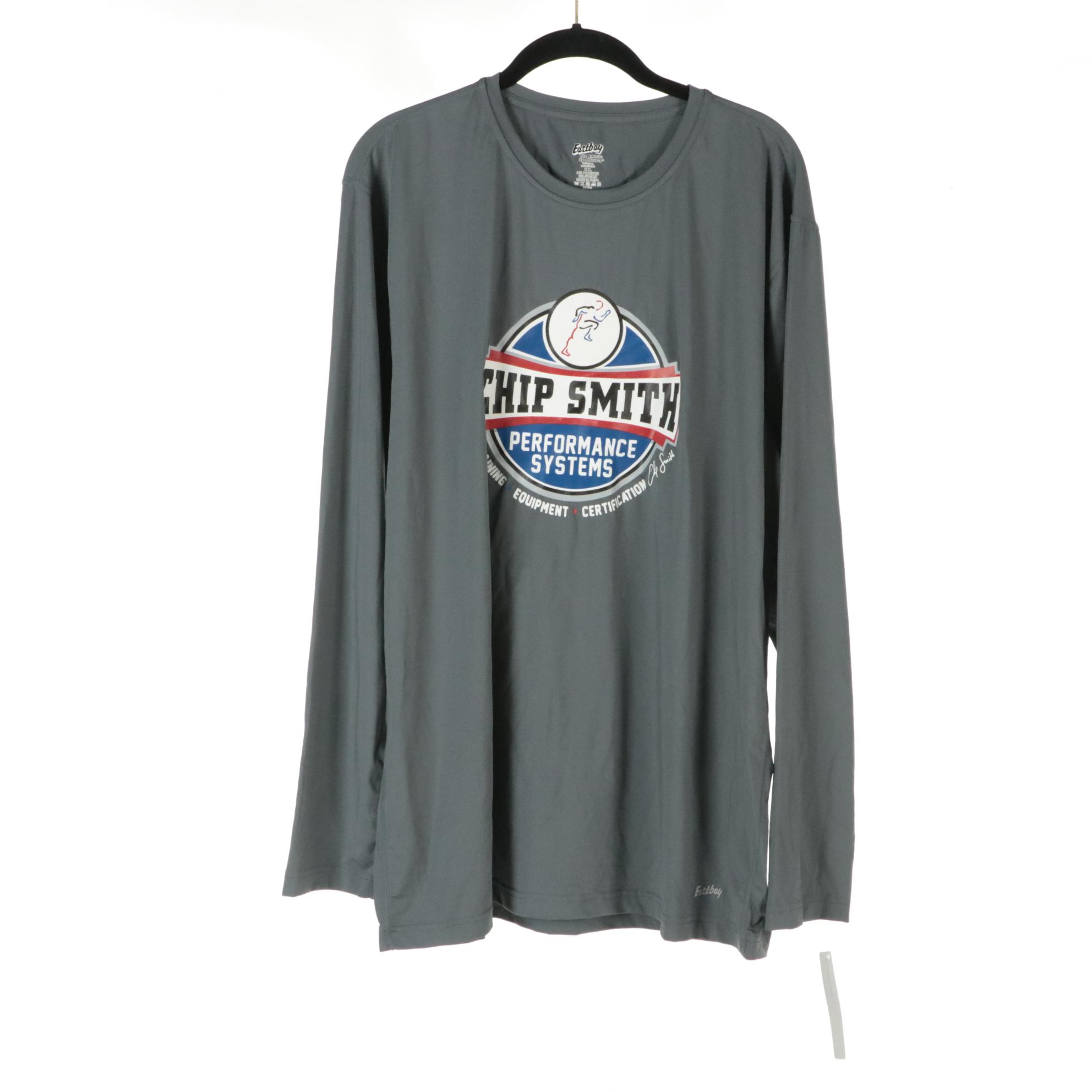 Nike Duke University Long Sleeve Zip-up Jacket with Chip Smith Logo Shirts