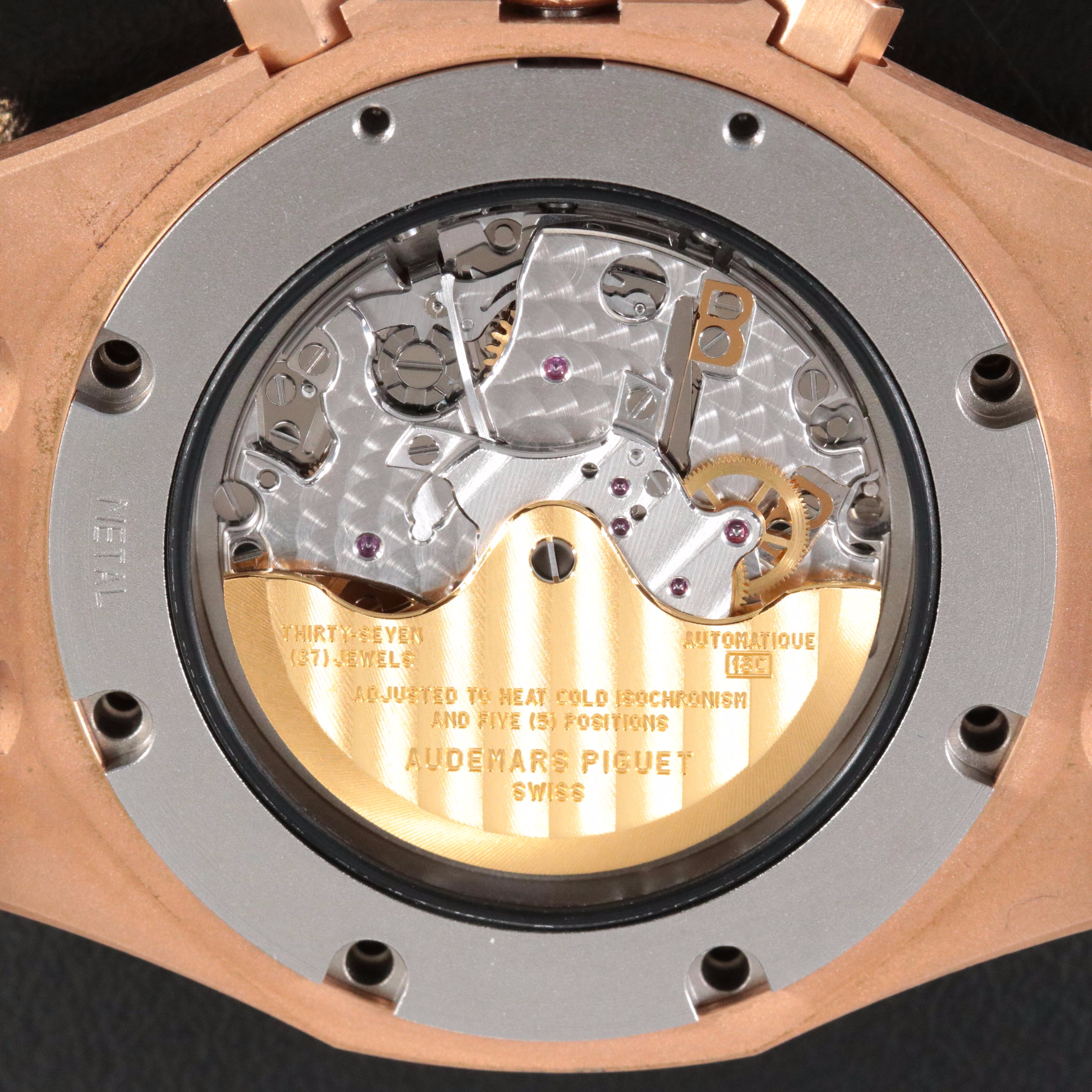 Audemars Piguet Royal Oak 18K Rose Gold 41mm Watch 26320OR.OO.D088CR.01