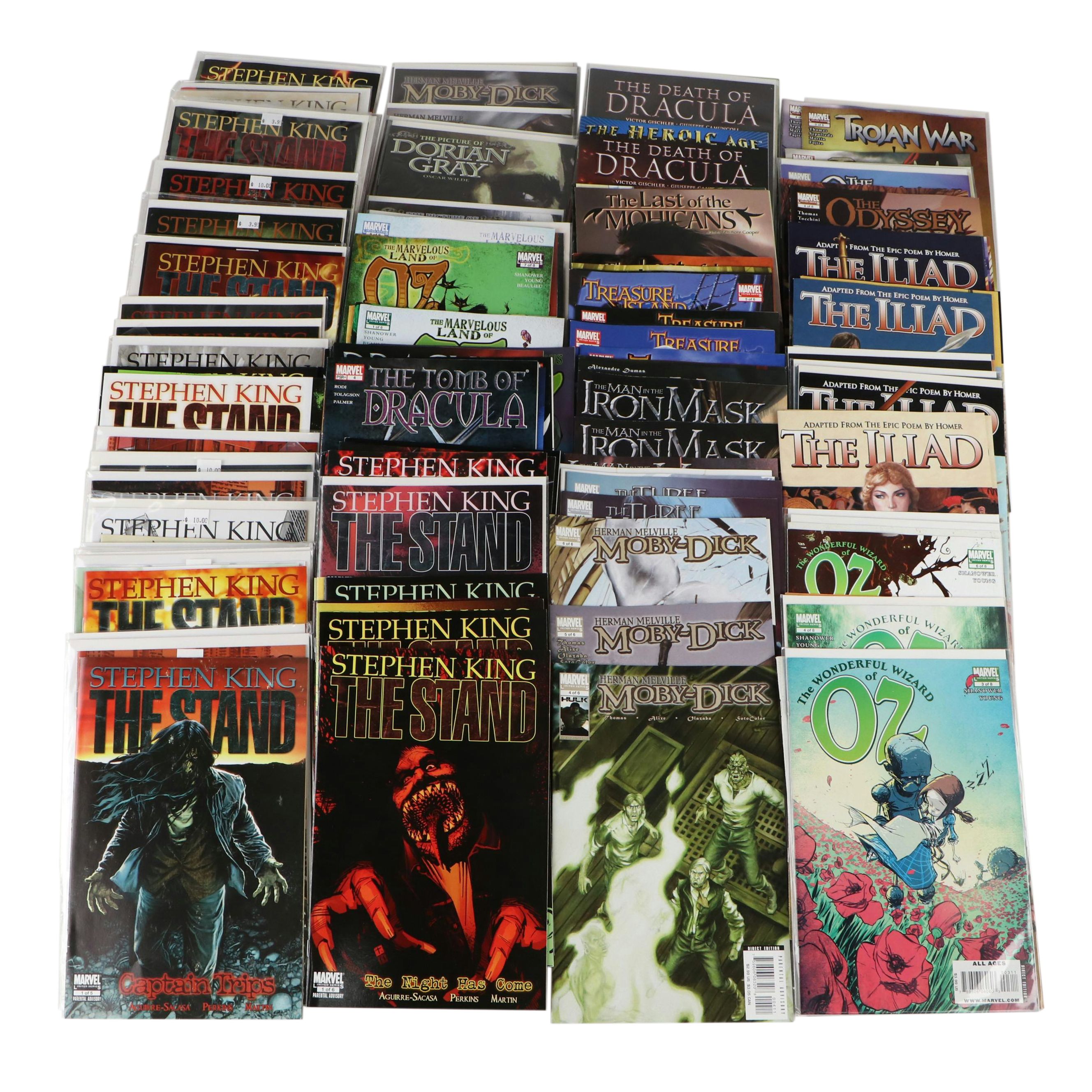 Modern Marvel Comics Feat. "The Marvelous Land of OZ" #1-3 and "The Stand" #1