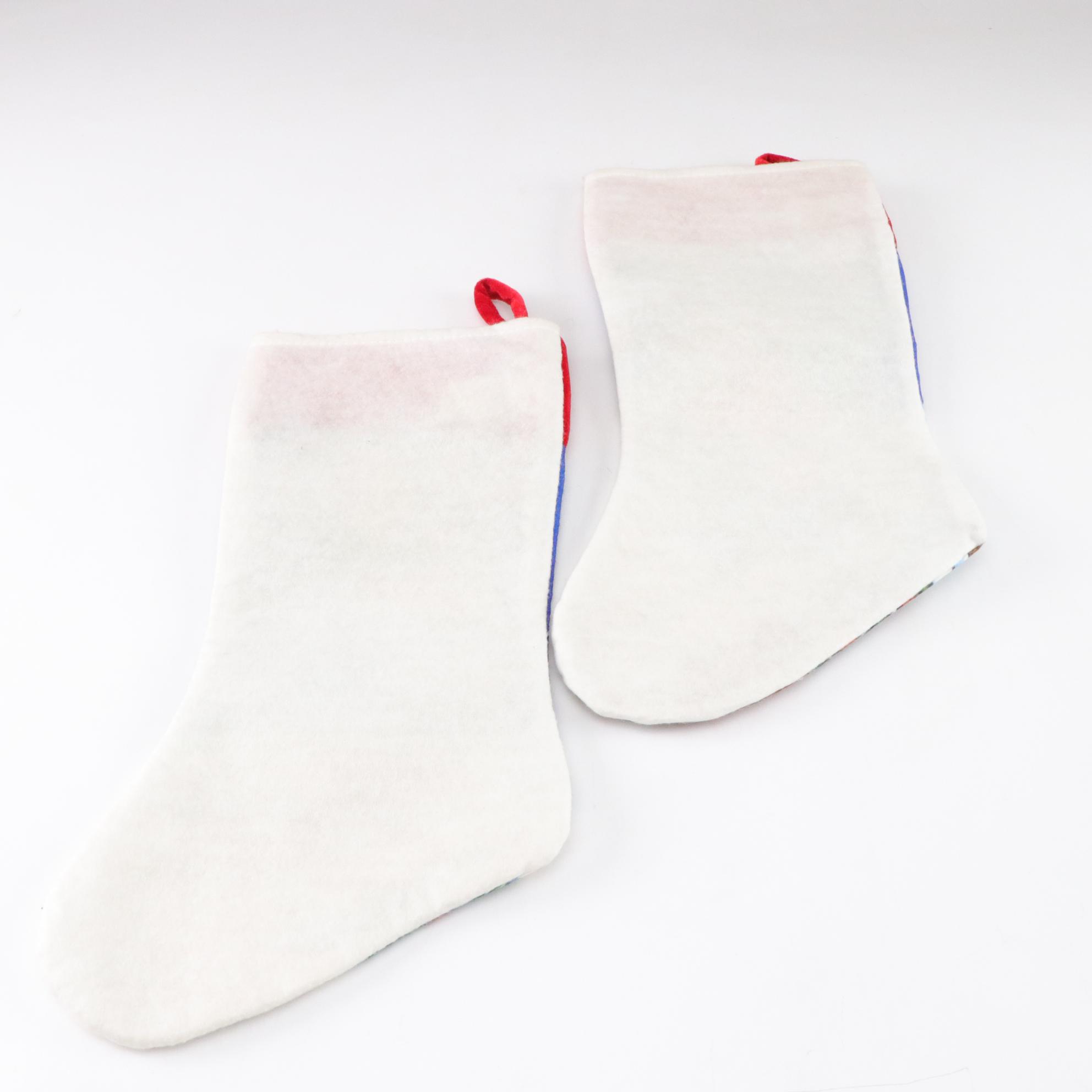 Chrome Mantel Hooks & Christmas Stockings