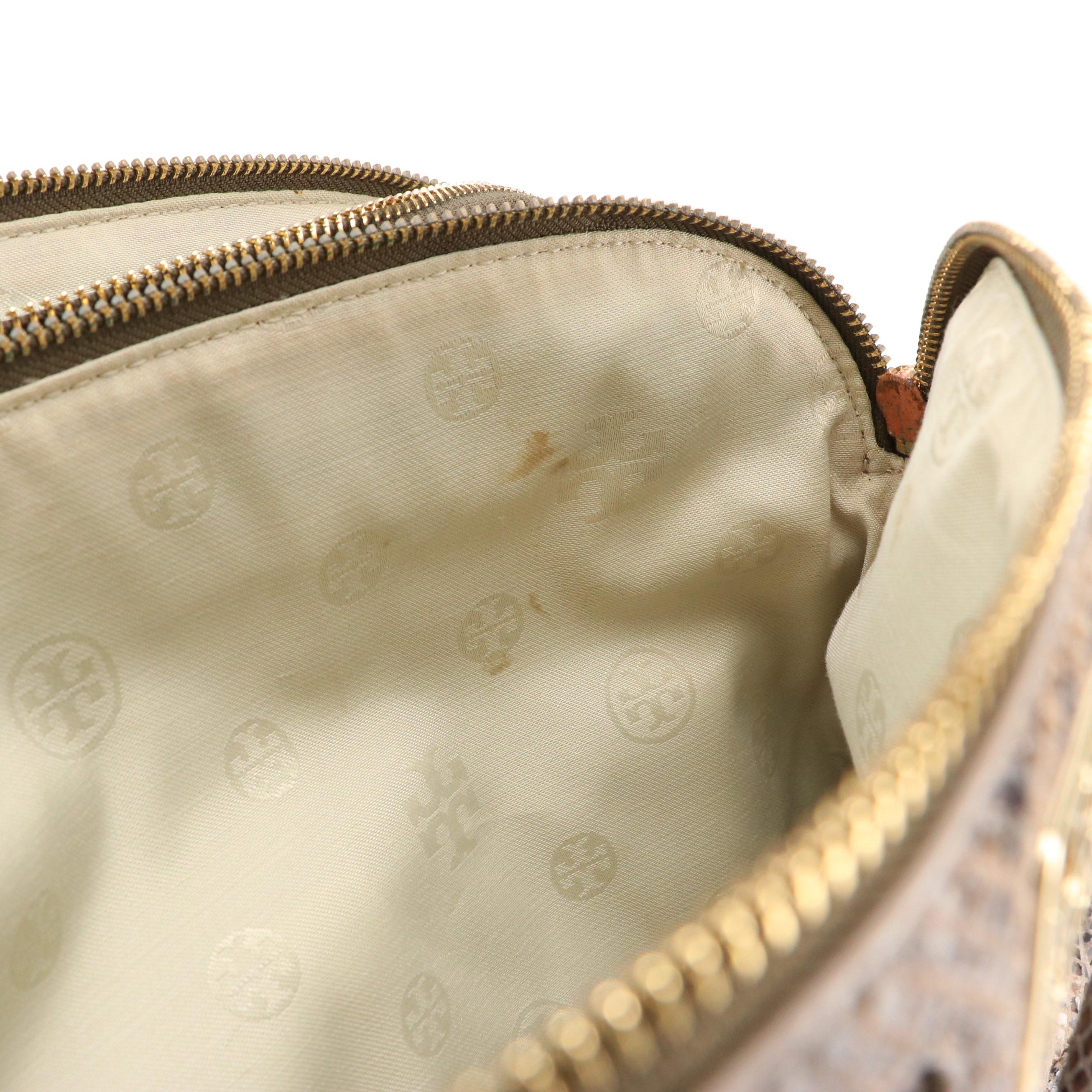 Kate Spade Savannah Parliament & Tory Burch Catalina Embossed Snakeskin Bags