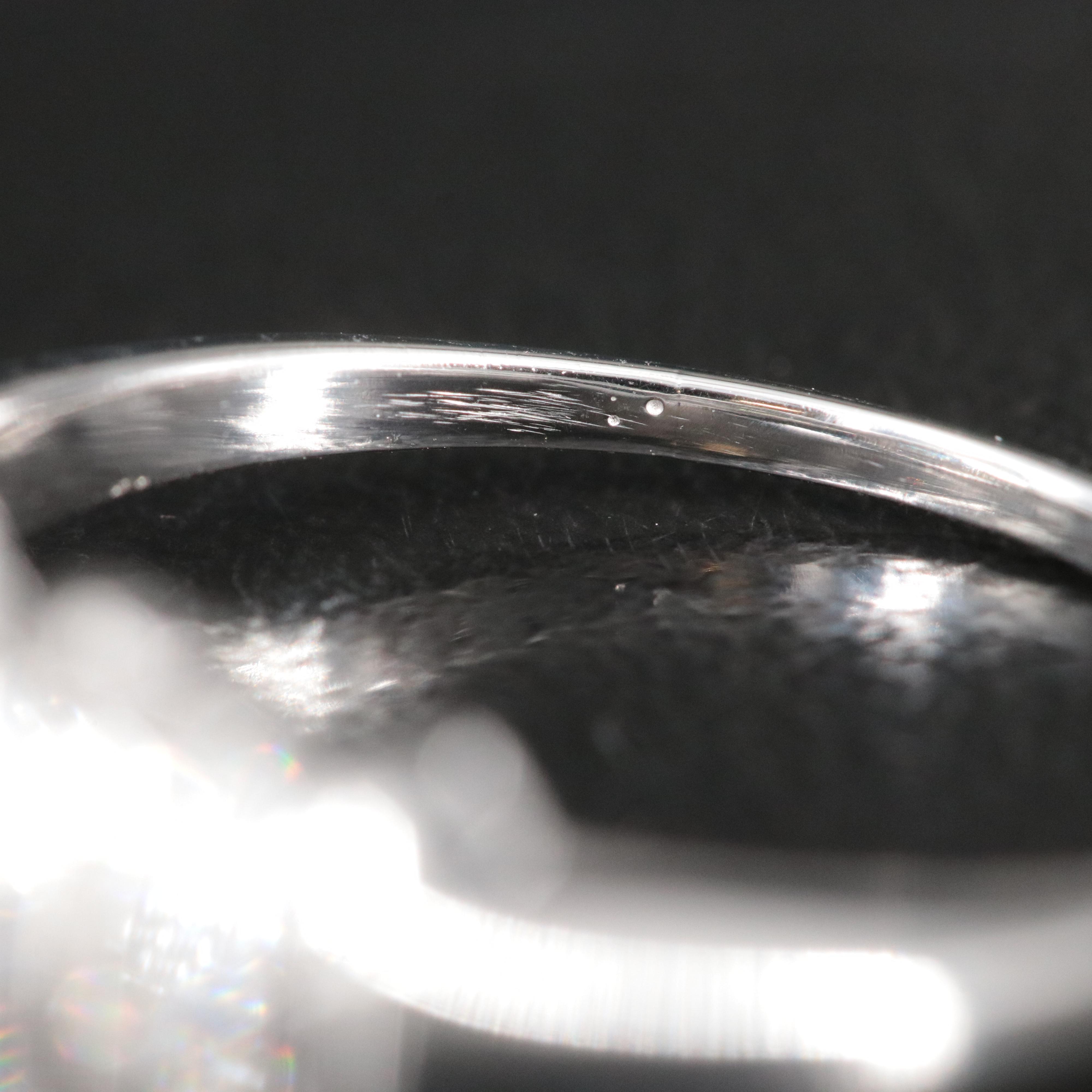 14K 2.05 CTW Diamond Ring with Platinum Accents and Online GIA Report