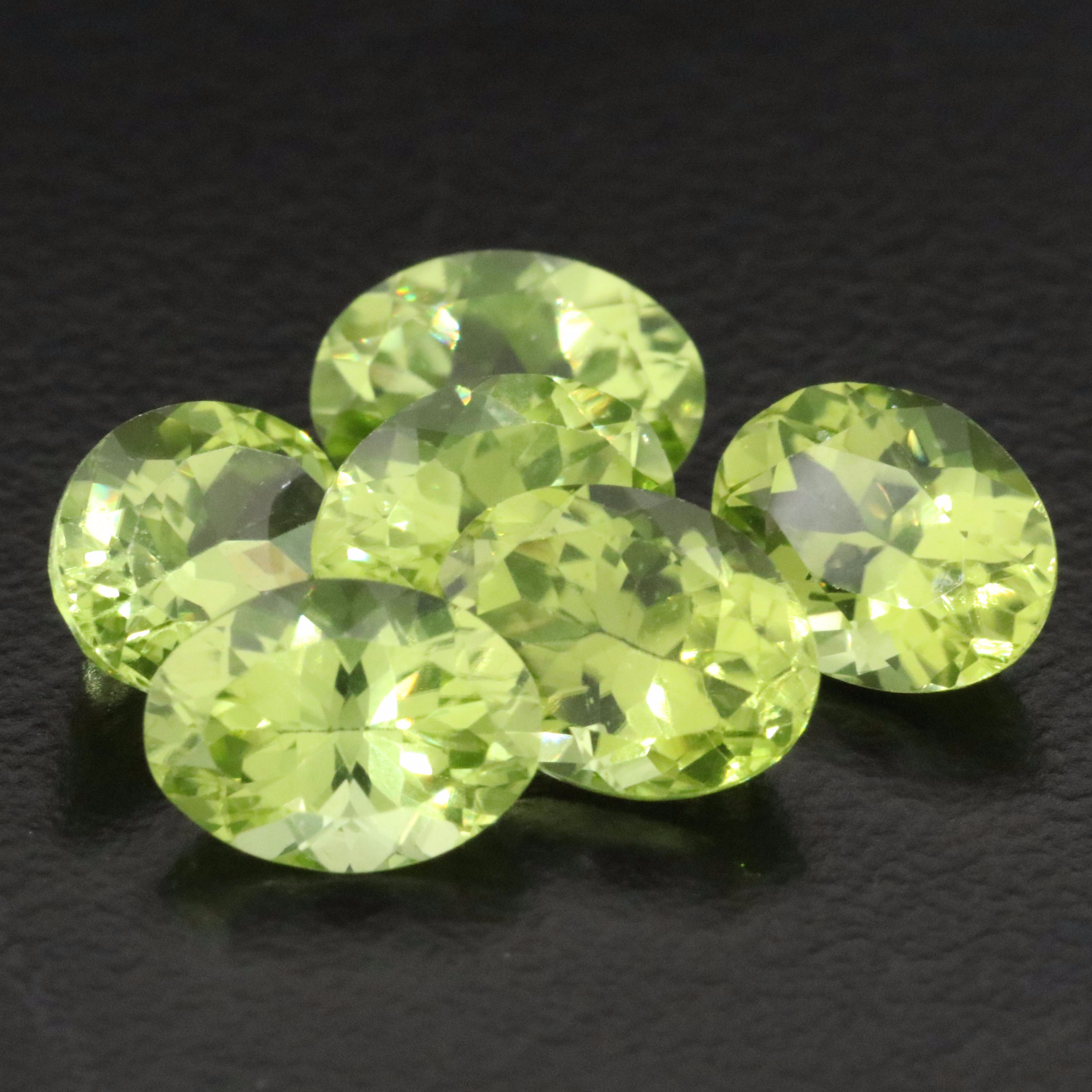Loose 8.06 CTW Peridots