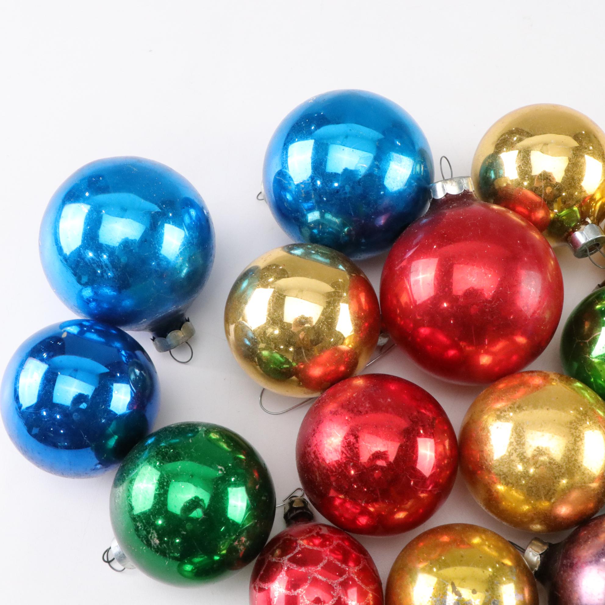 Thomas Kinkade & Other Christmas Tree Ornaments