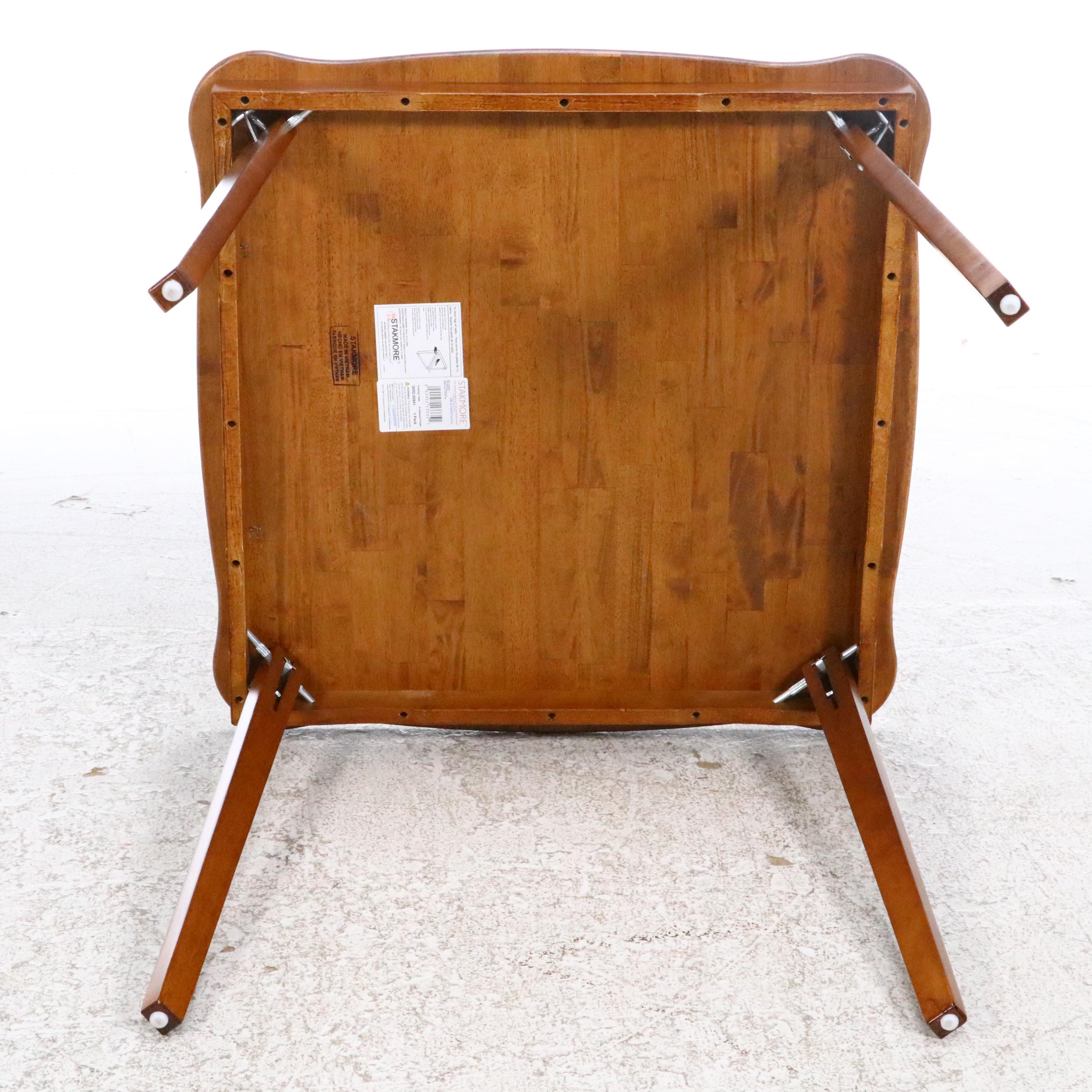 Stakmore Wooden Folding Table