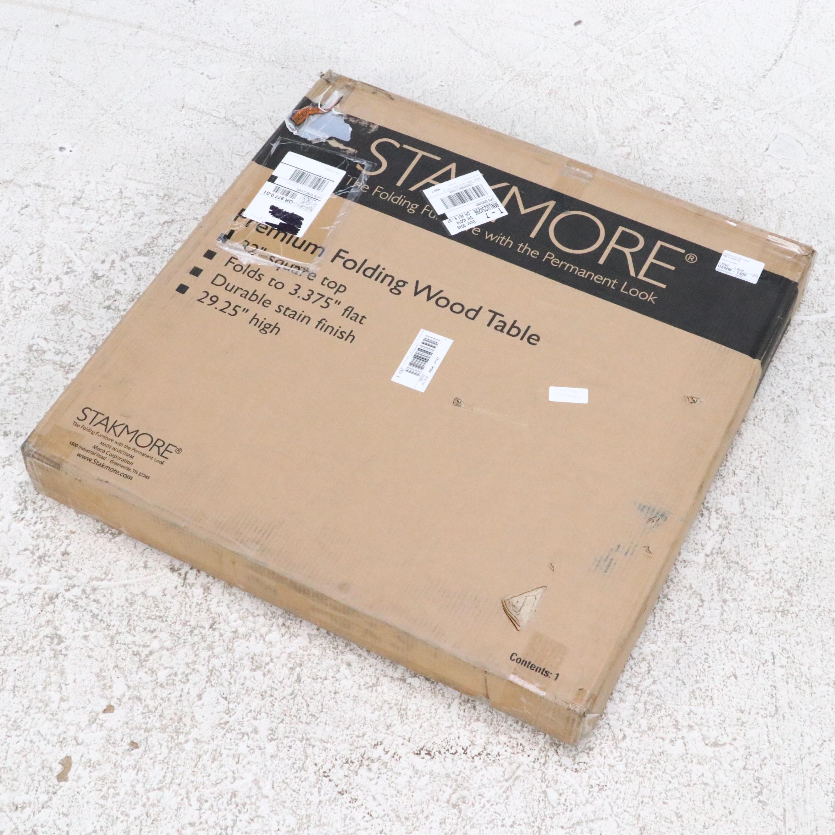 Stakmore Wooden Folding Table