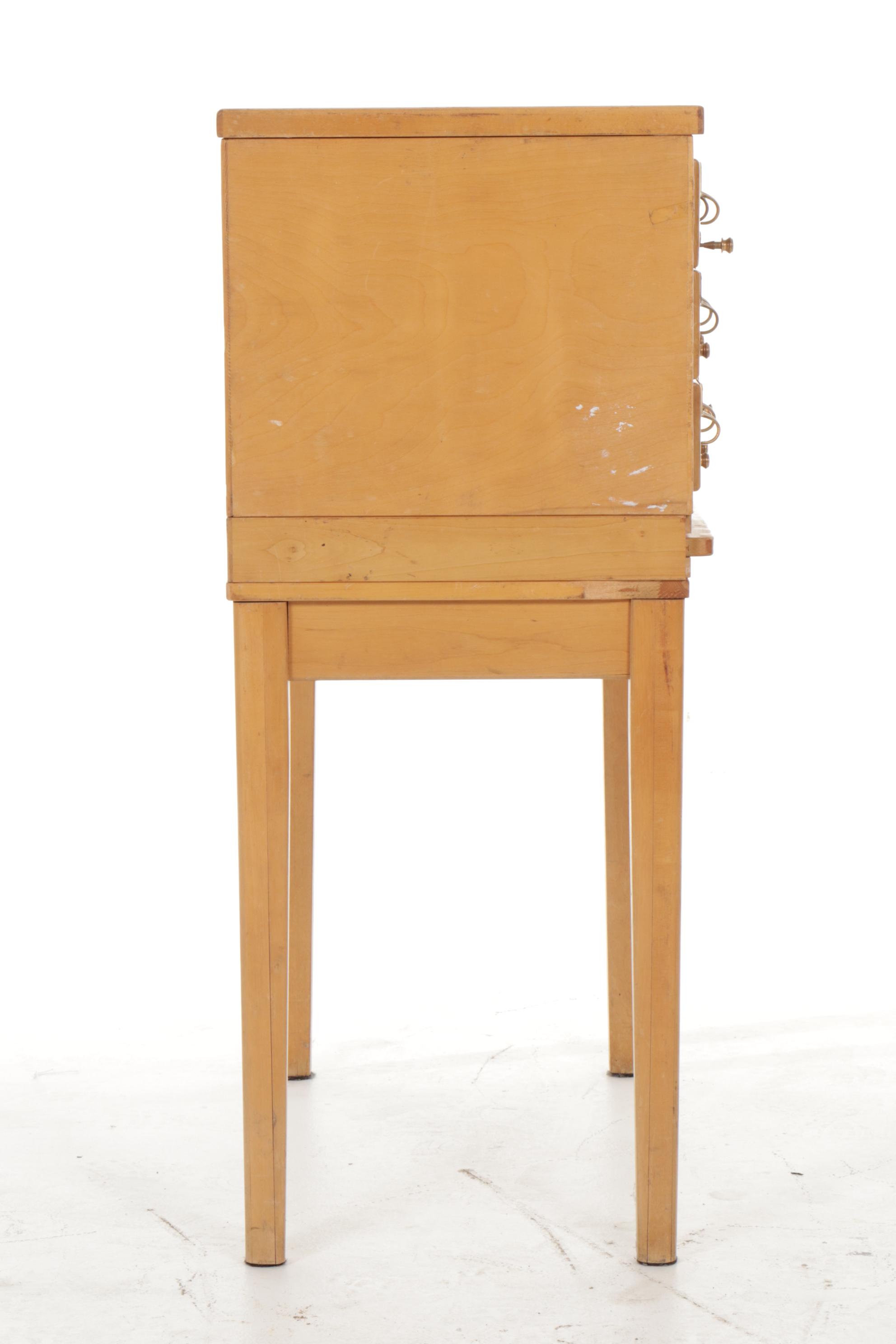 Fifteen Drawer Library Card Catalog Cabinet