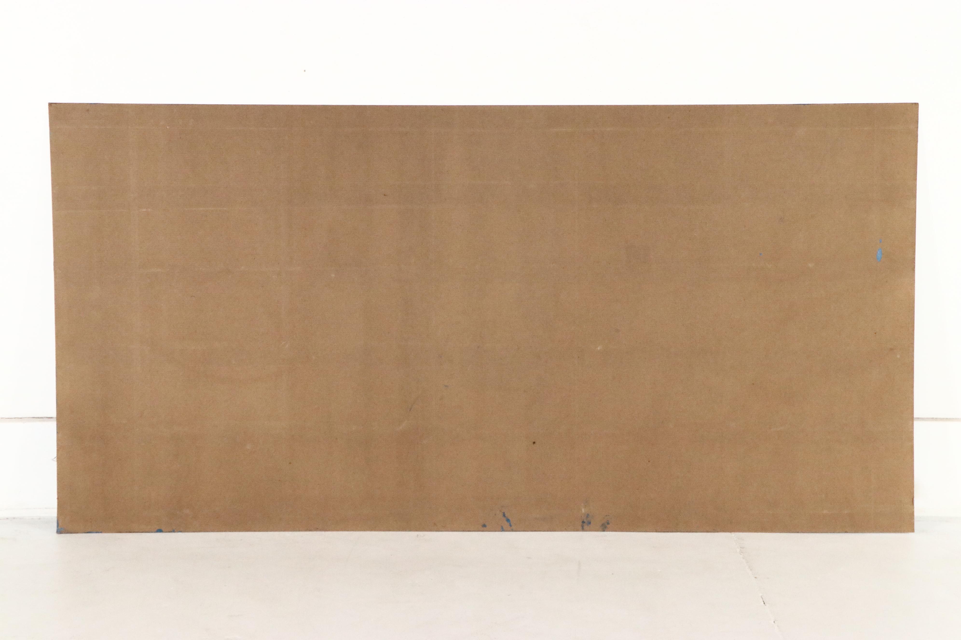 Peter Keil Large-Scale Abstract Portrait Acrylic Painting