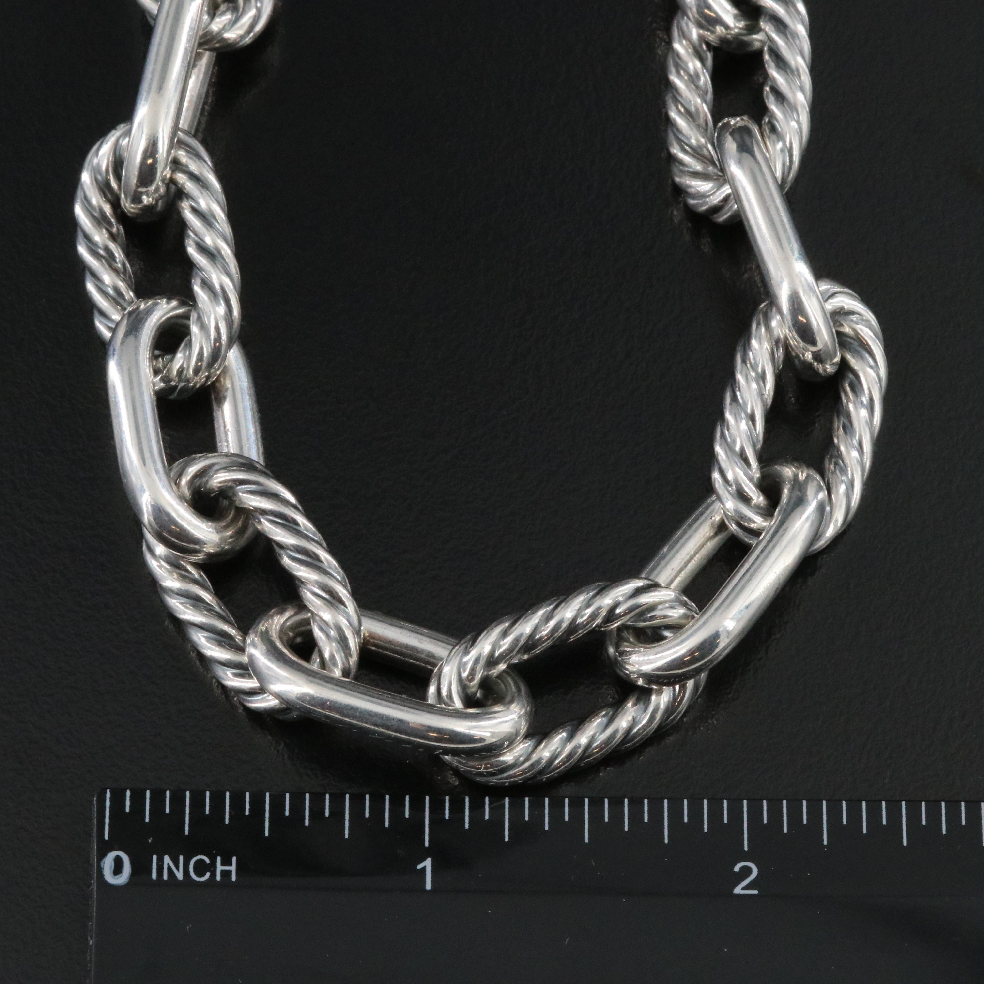 David Yurman DY Madison Chain Sterling Necklace