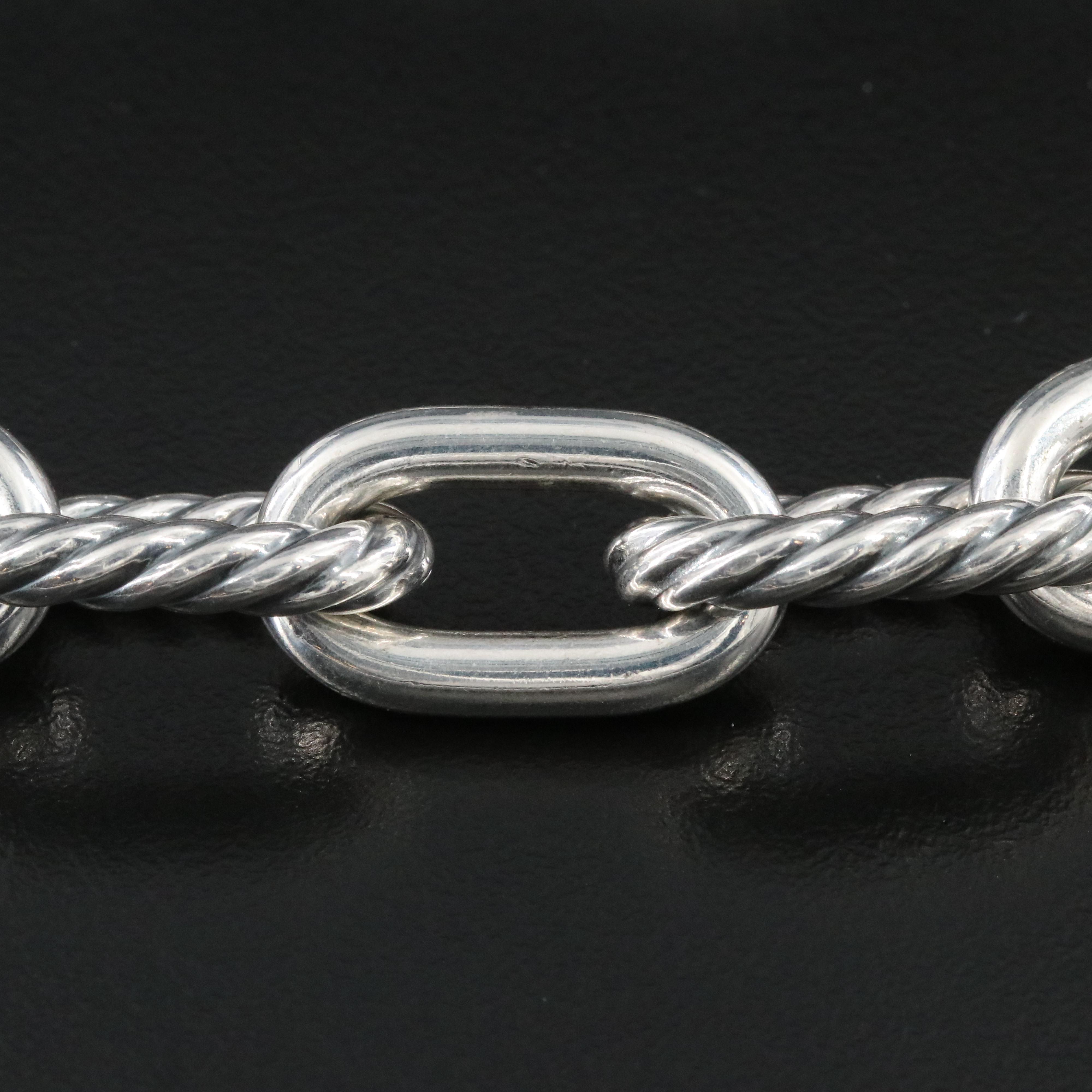 David Yurman DY Madison Chain Sterling Necklace