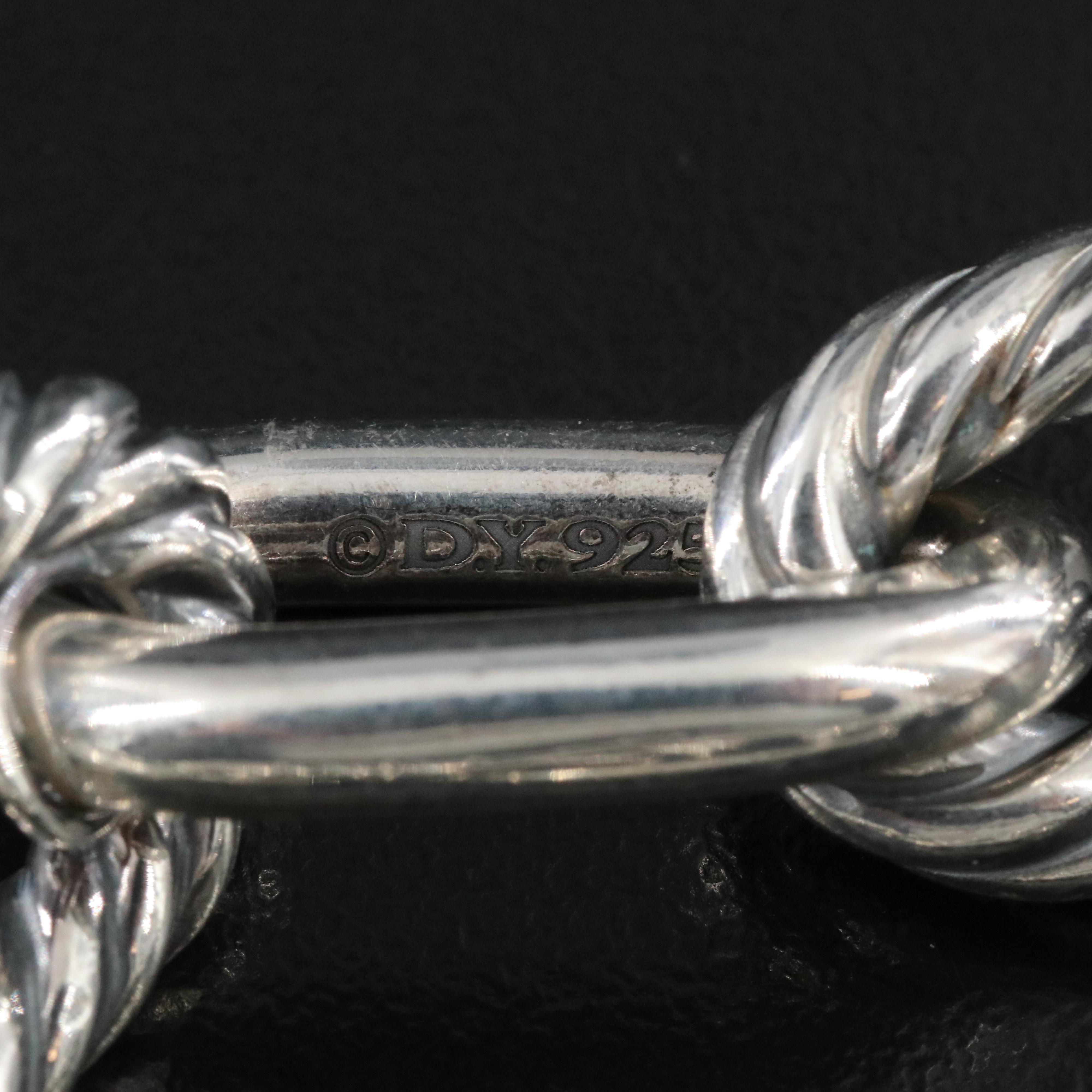 David Yurman DY Madison Chain Sterling Necklace