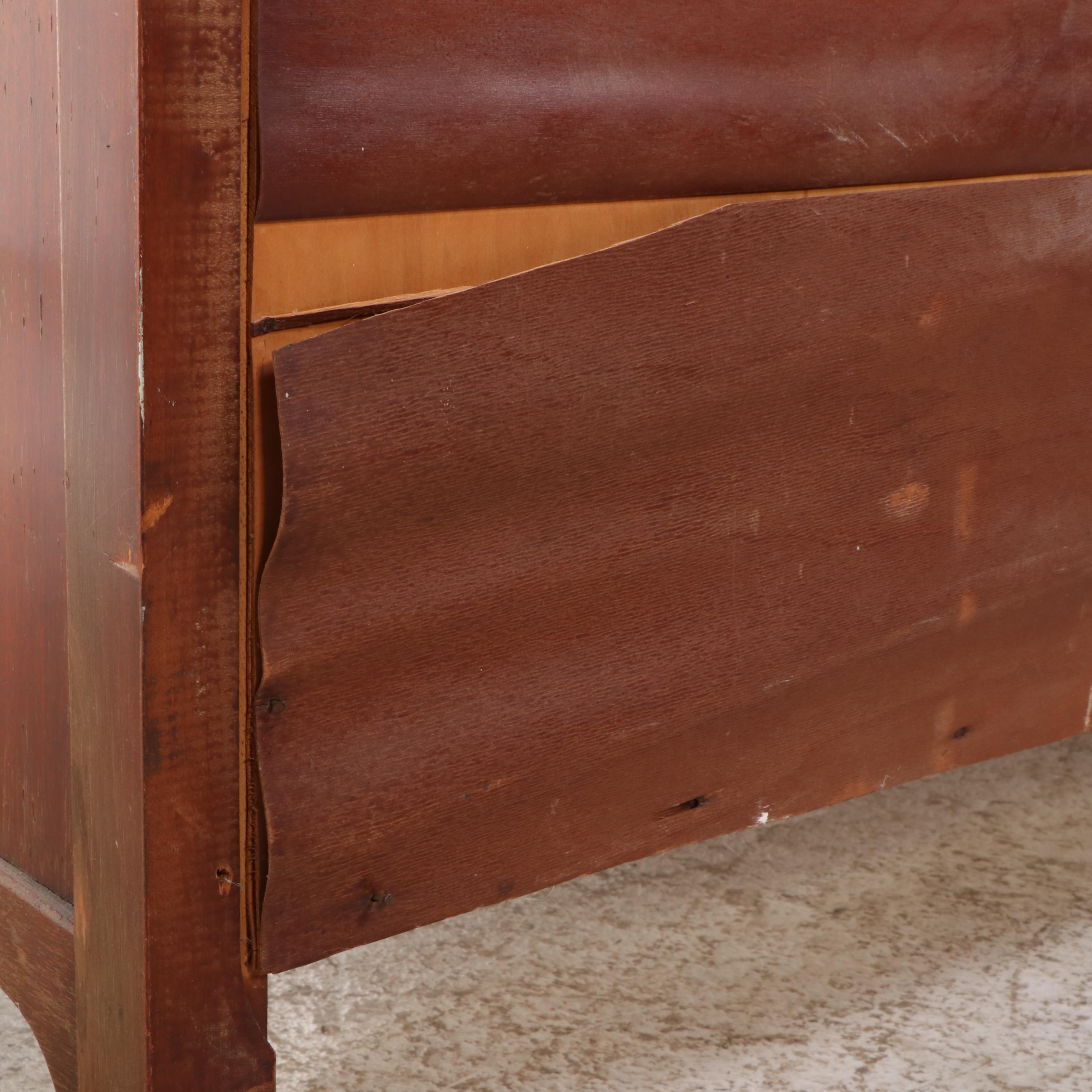 Hepplewhite Style Mahogany Dresser, Early to Mid-20th Century