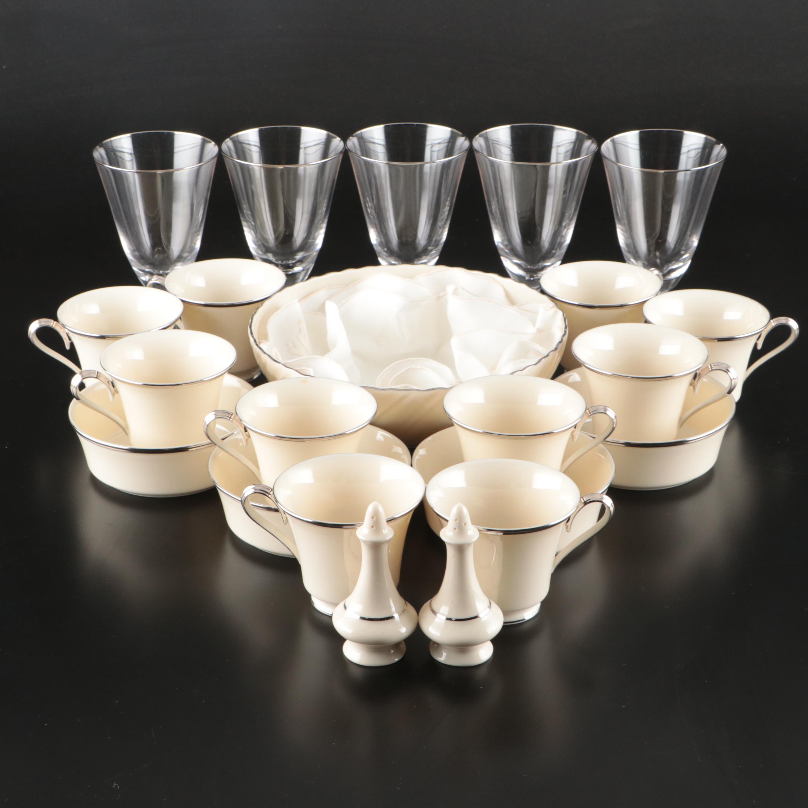 Lenox "Solitaire" Porcelain Tableware