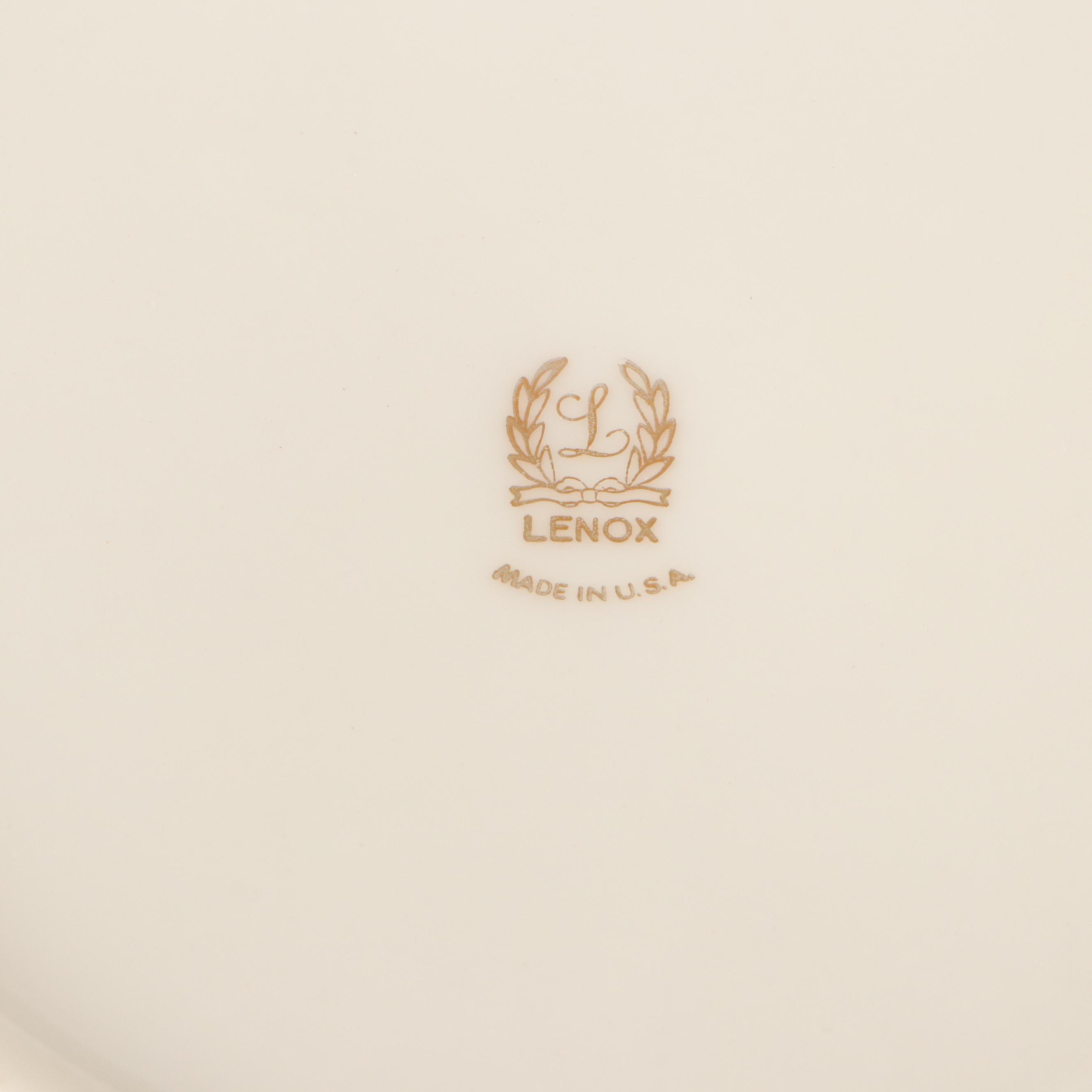 Lenox "Solitaire" Porcelain Tableware