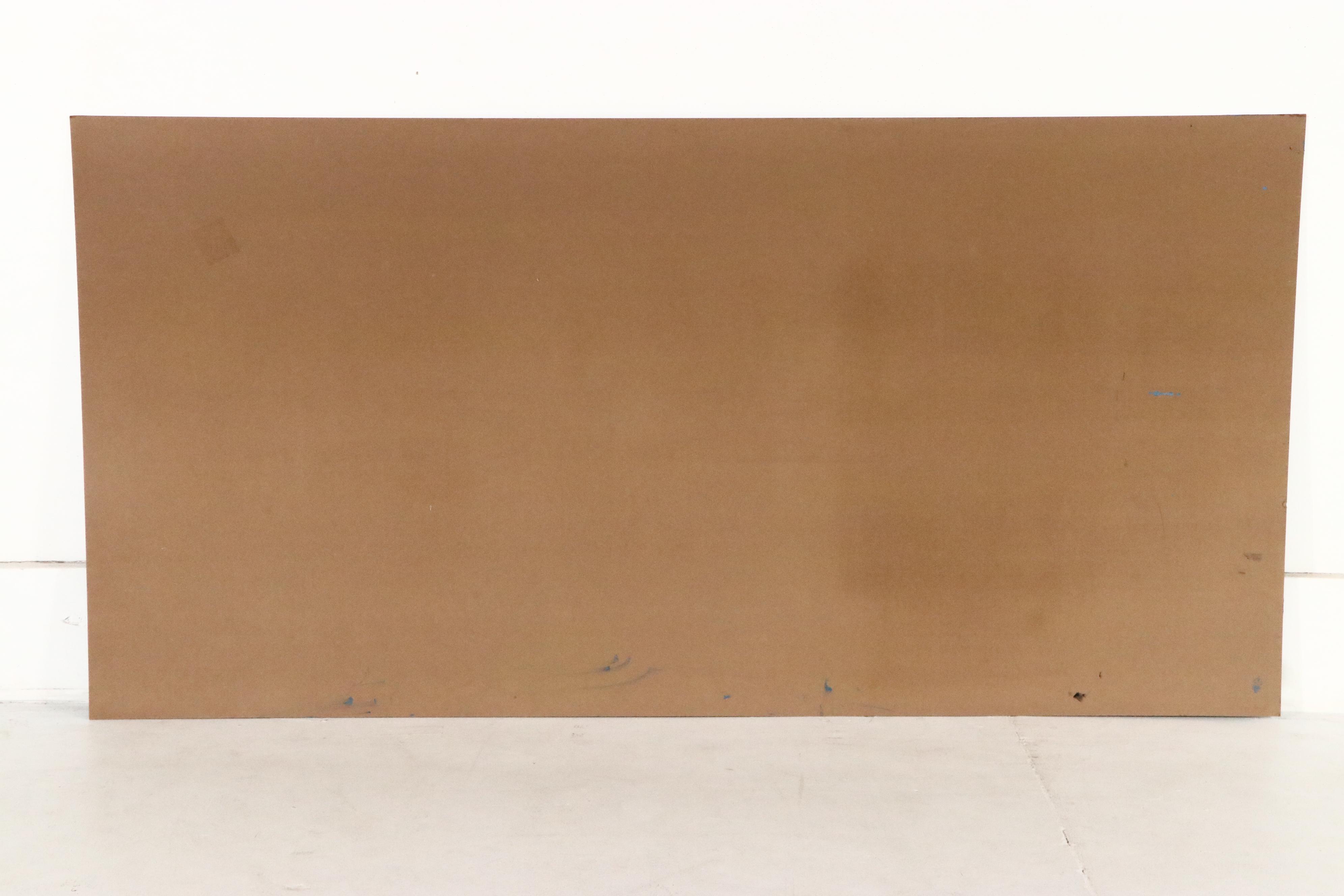 Peter Keil Large-Scale Abstract Portrait Acrylic Painting