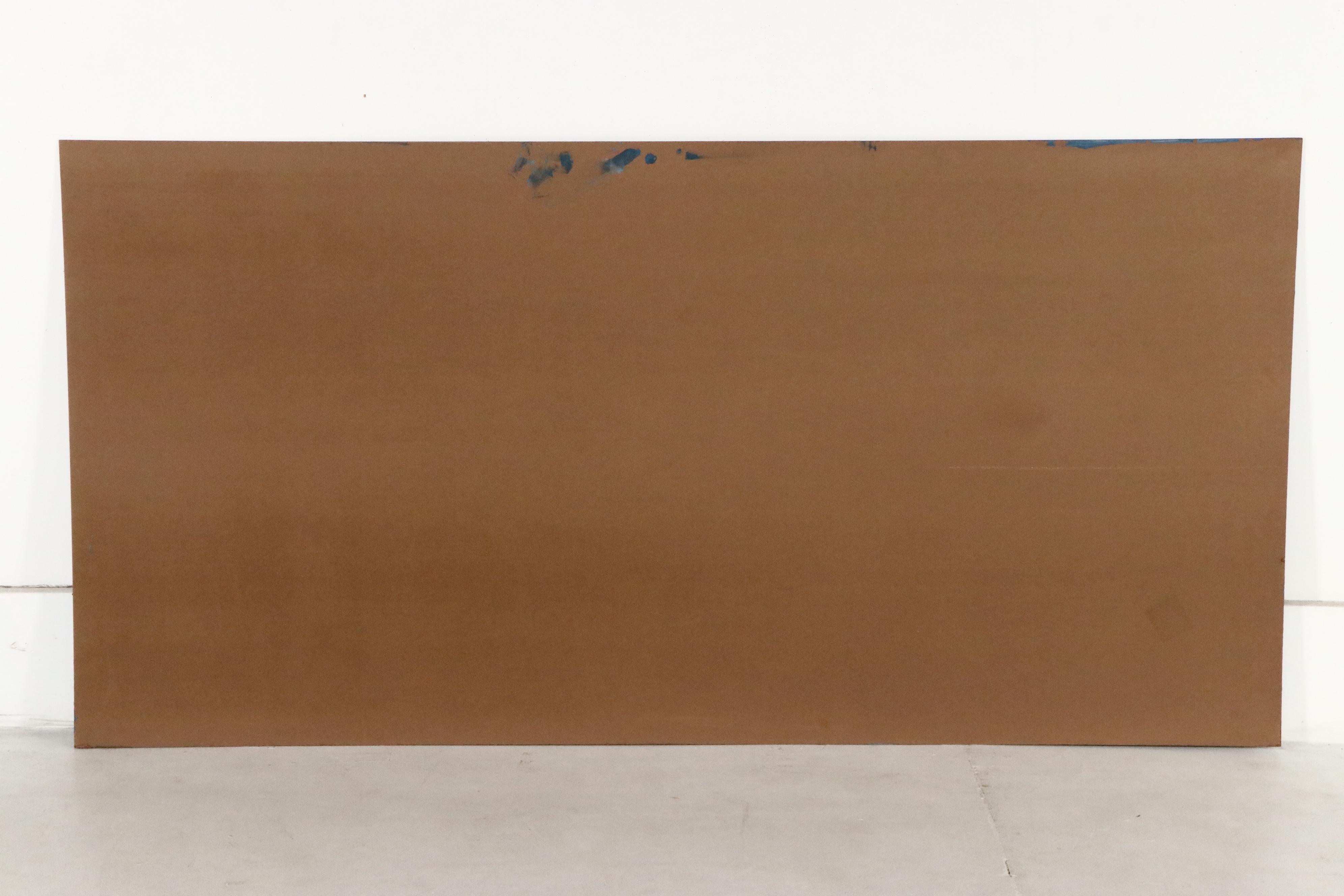 Peter Keil Large-Scale Abstract Portrait Acrylic Painting