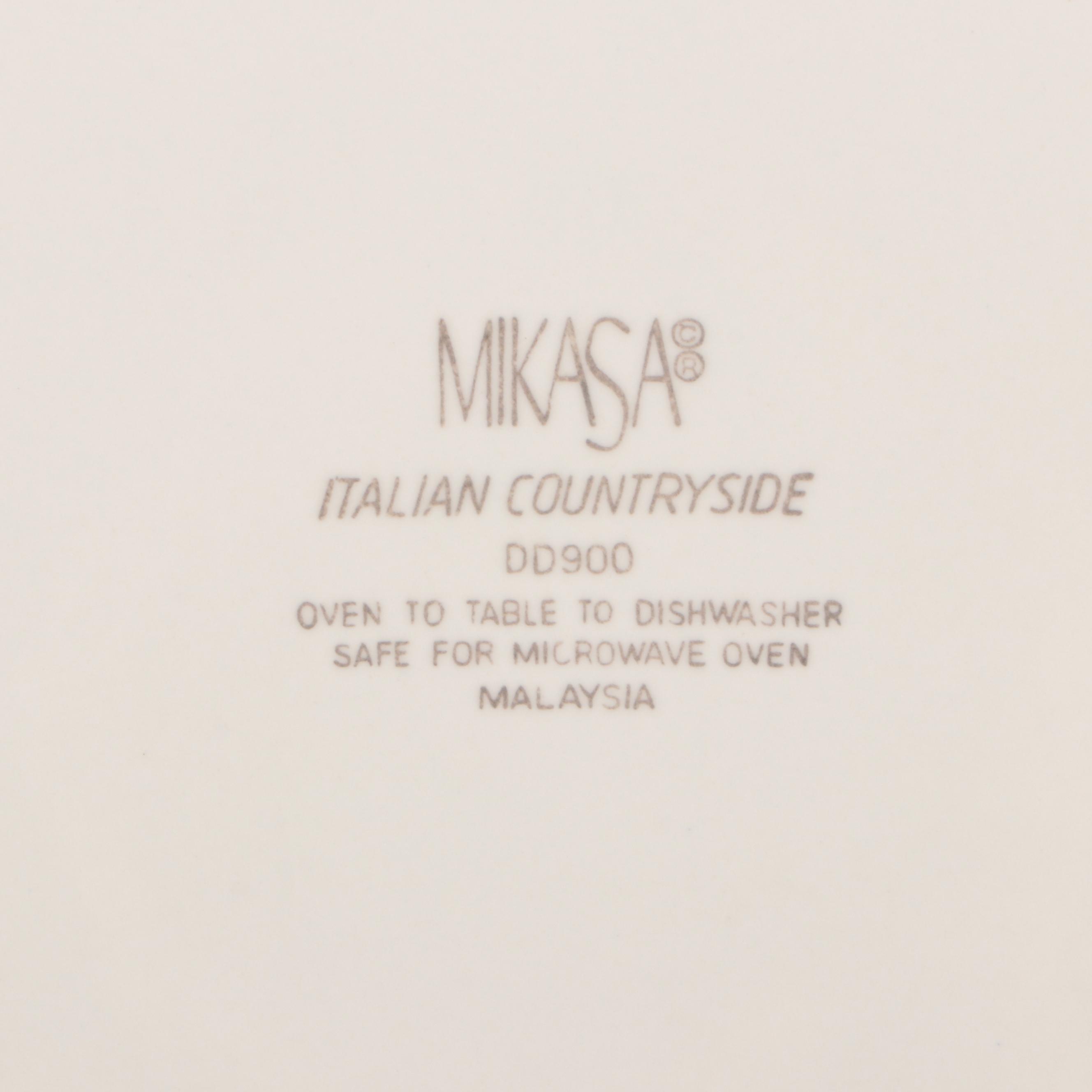 Mikasa "Italian Countryside" Dinnerware and Serving Pieces