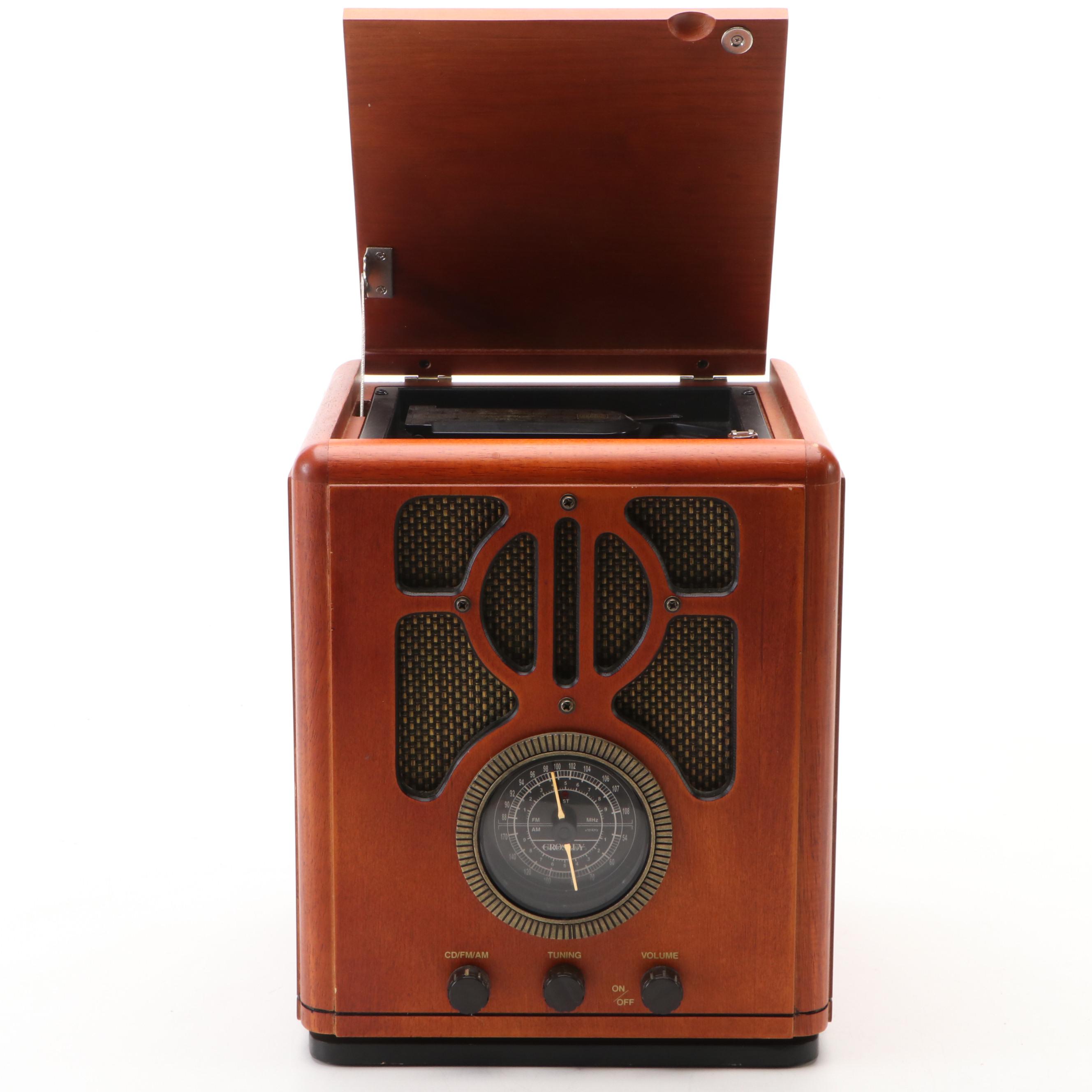 Crosley Collector's Edition Table Top Radio/CD Player