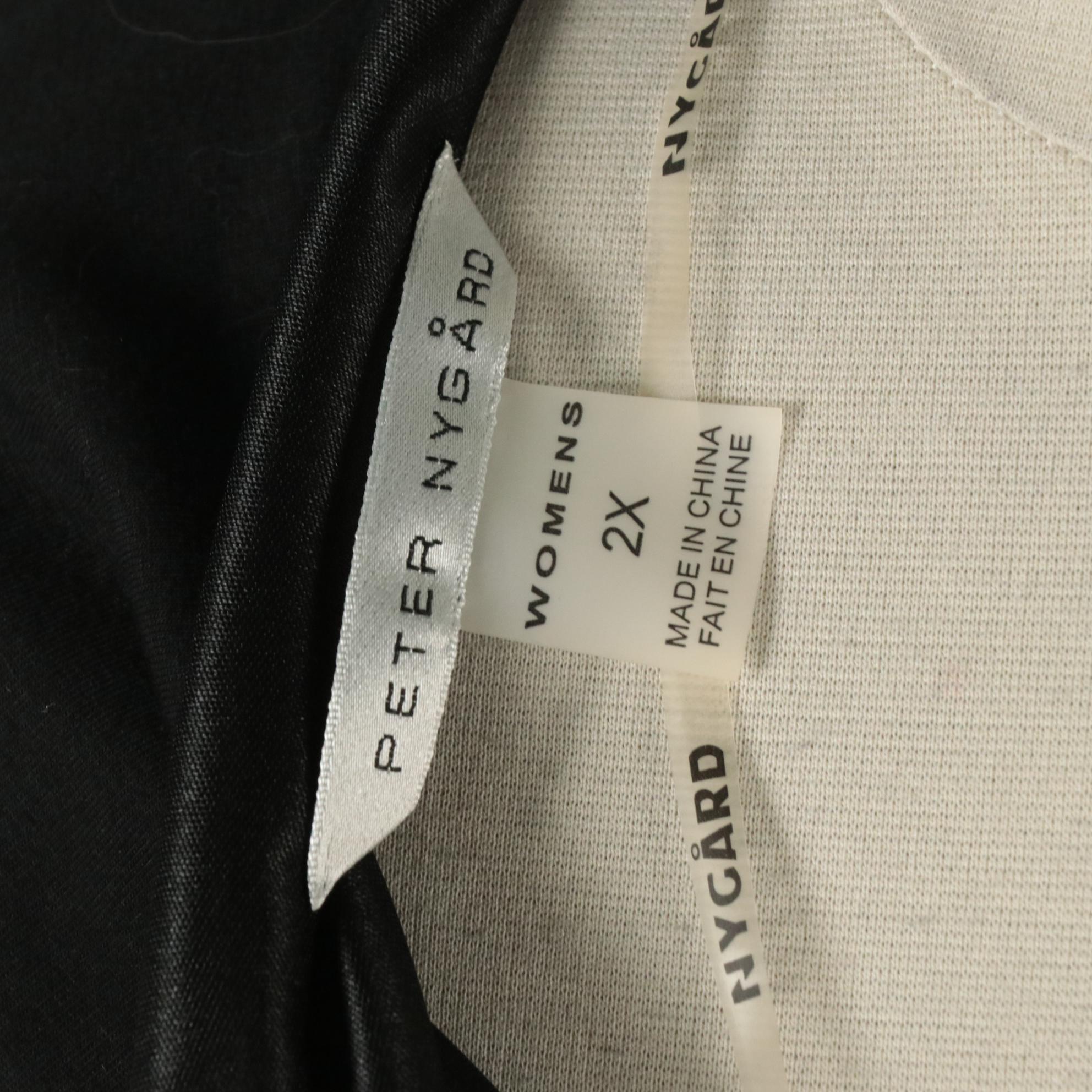 Peter Nygård Black Sleeveless Dress and Jones New York Cardigan Midi Dress