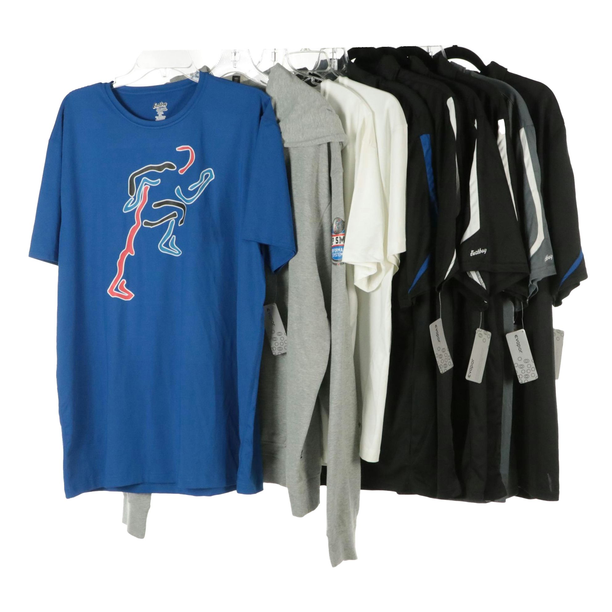 Men's Eastbay Chip Smith Performance Systems Logo T-Shirts with Tags and More