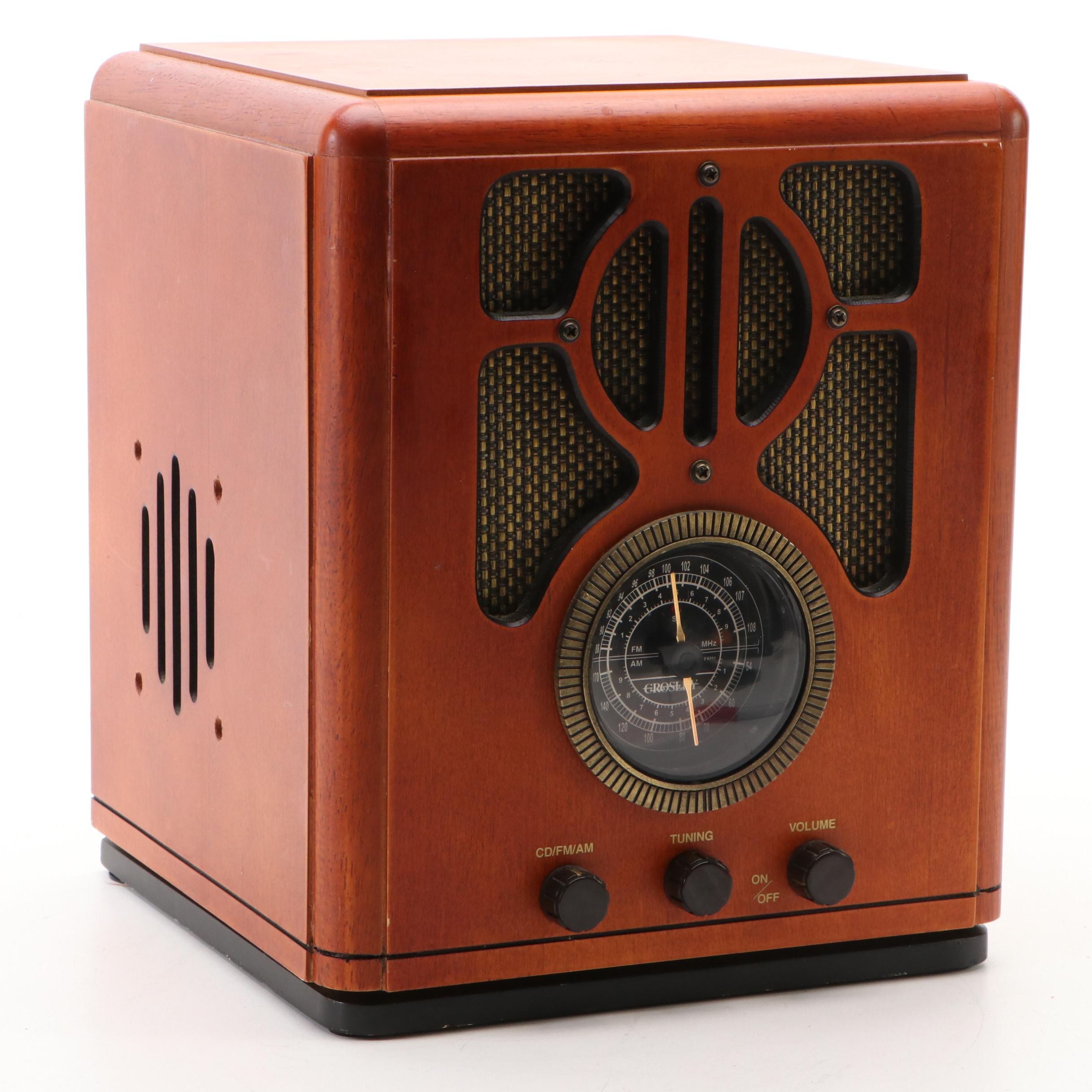 Crosley Collector's Edition Table Top Radio/CD Player
