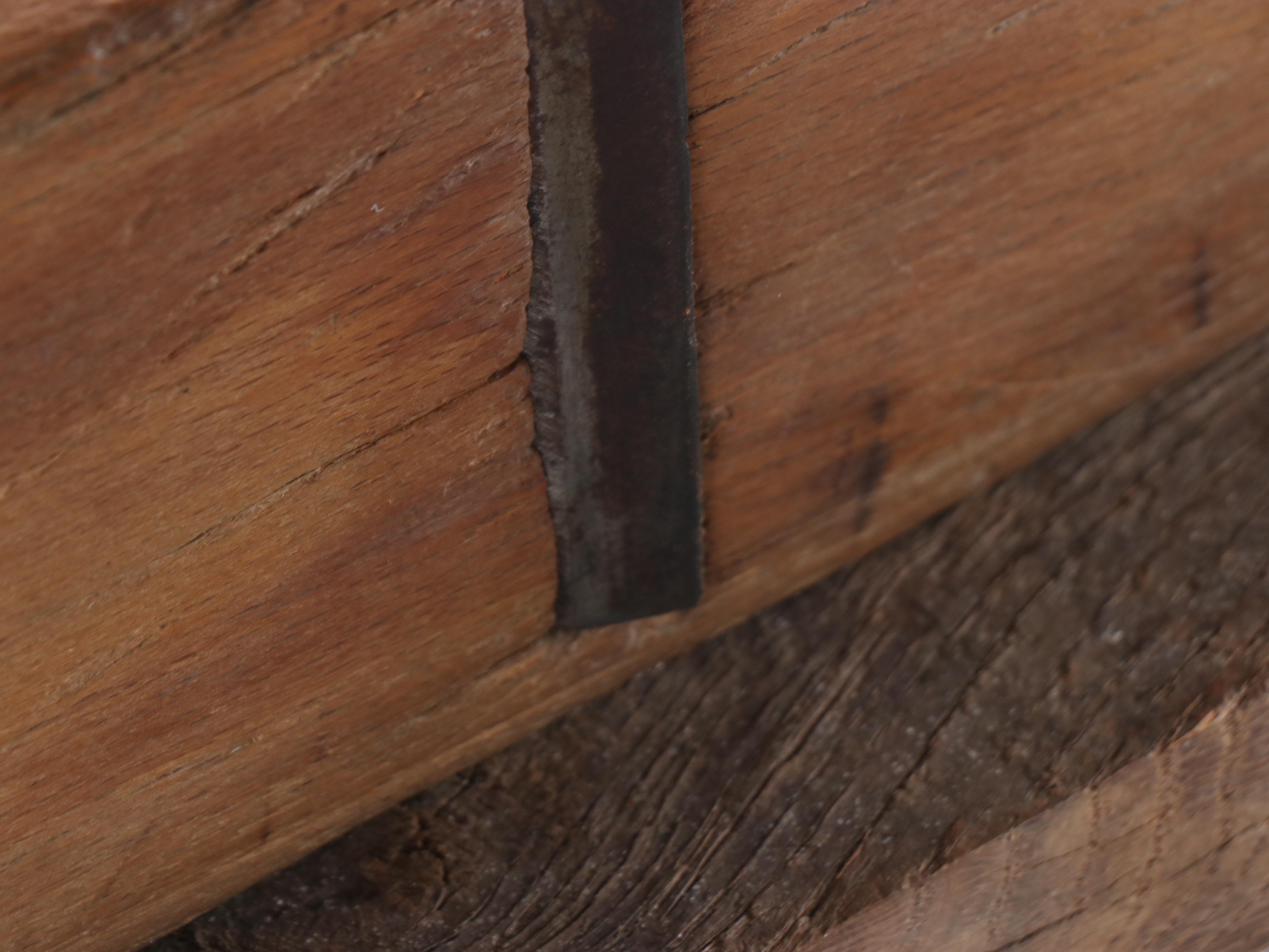 Hanging Wooden Board with Mounted Tools