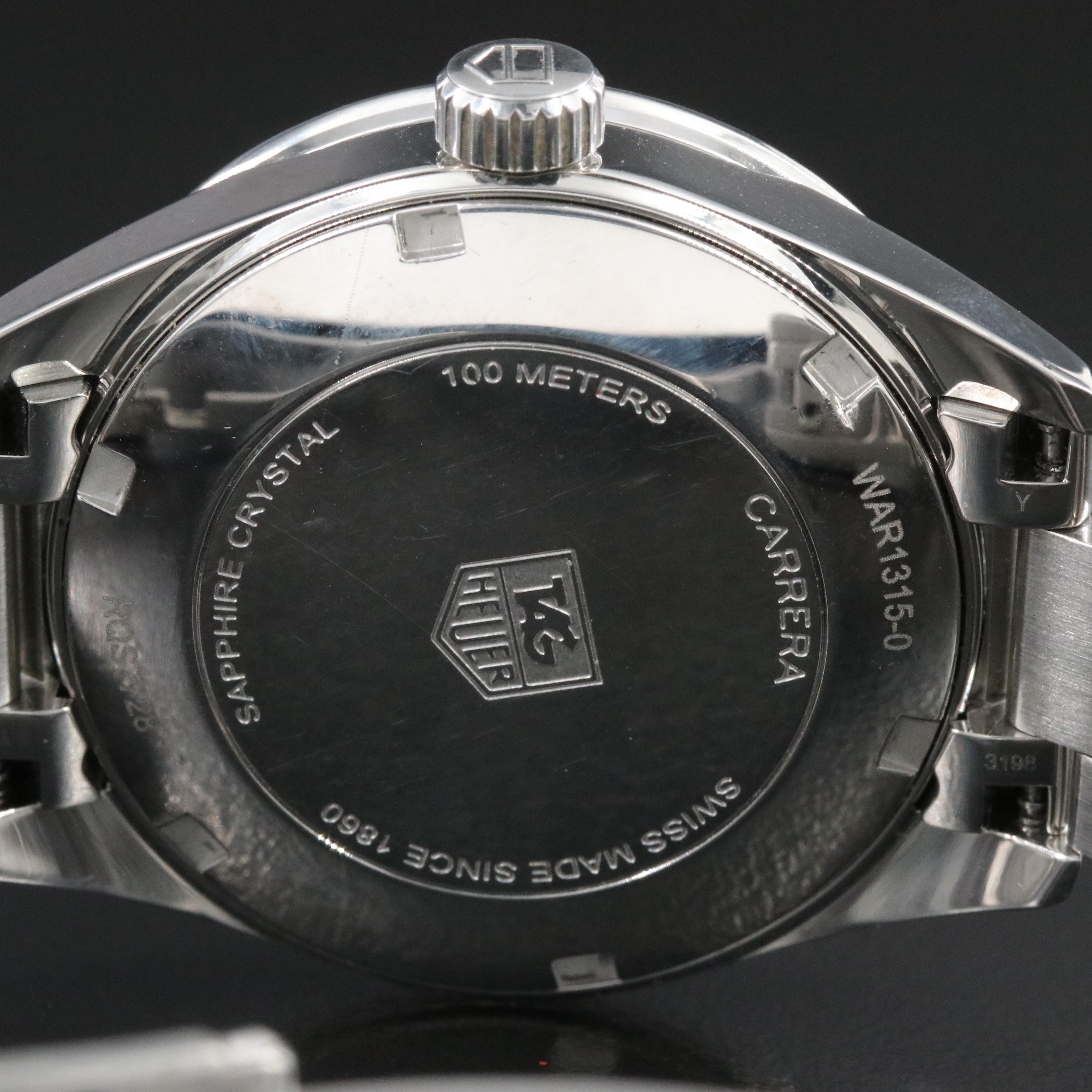 TAG Heuer Carrera Mother-of-Pearl Diamond 33mm Steel Quartz Watch