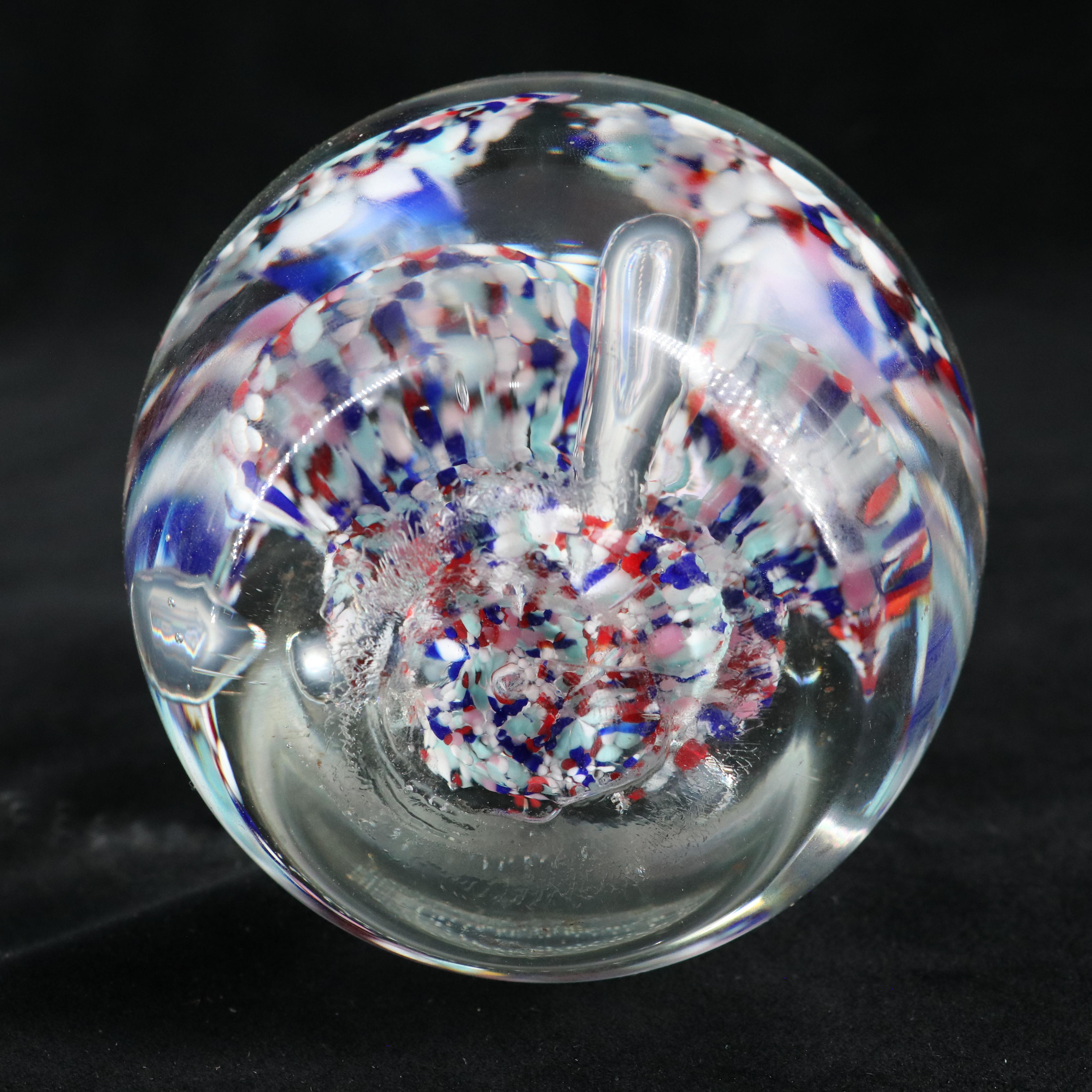 Boyer Glassworks with Other Decorative Paperweights