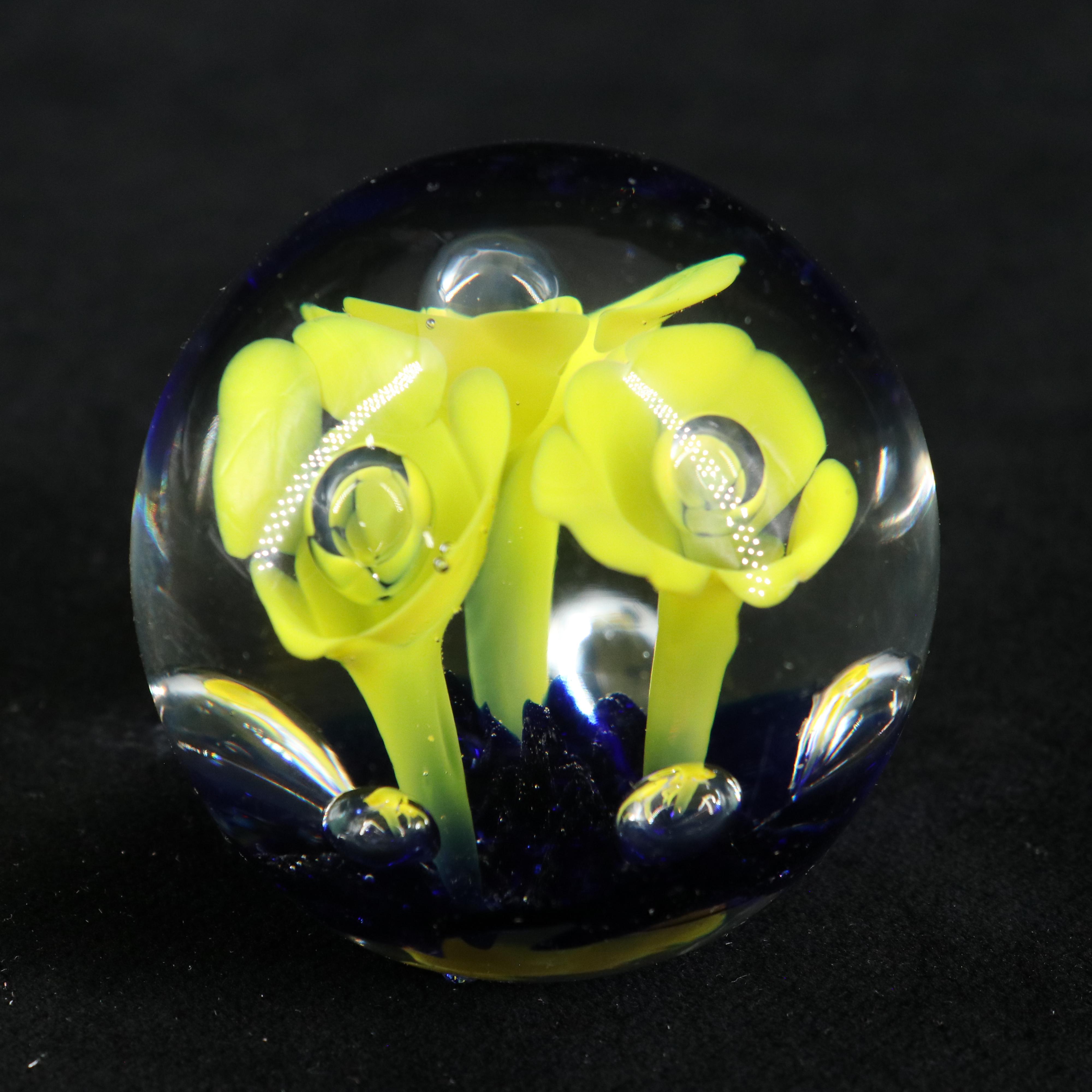 Boyer Glassworks with Other Decorative Paperweights