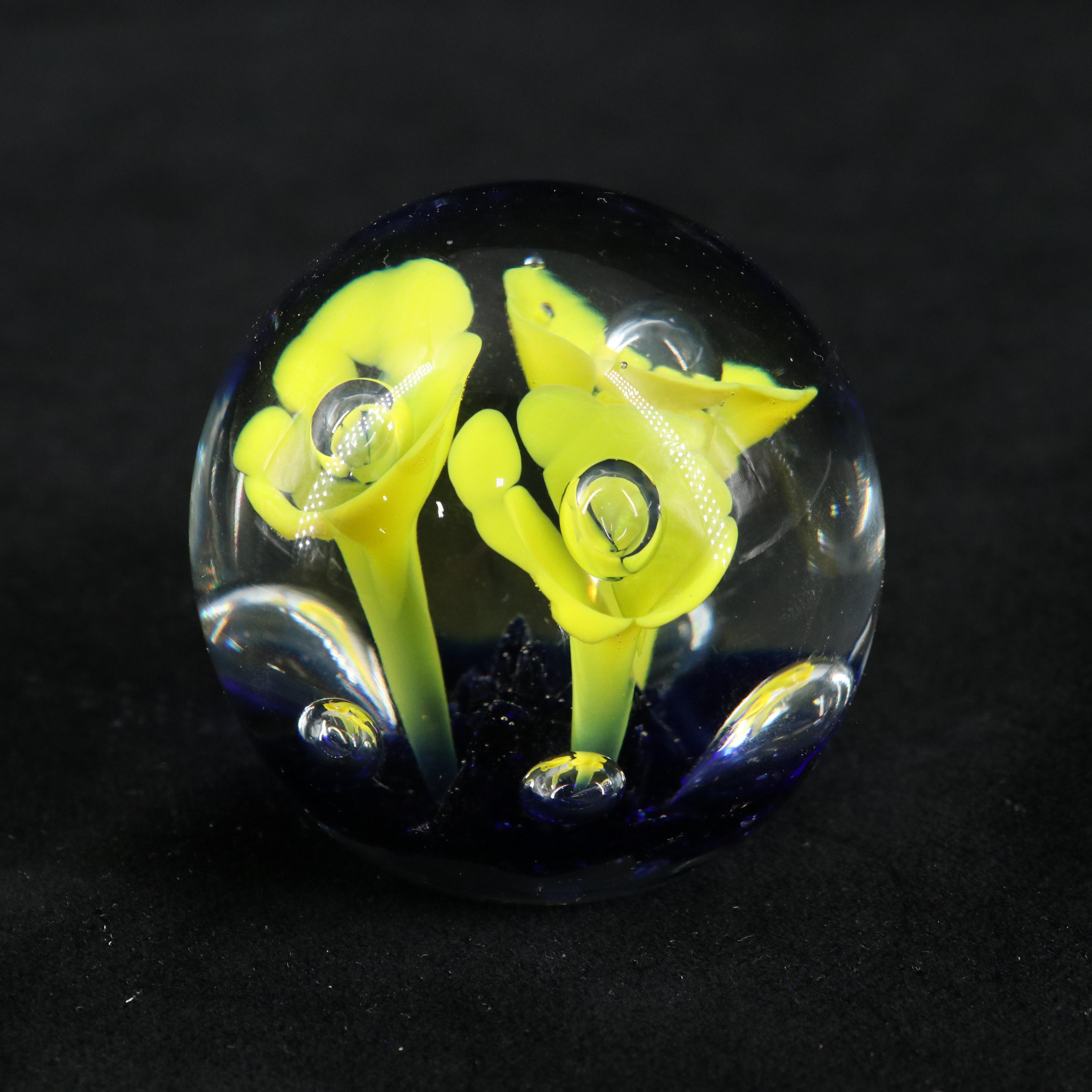 Boyer Glassworks with Other Decorative Paperweights