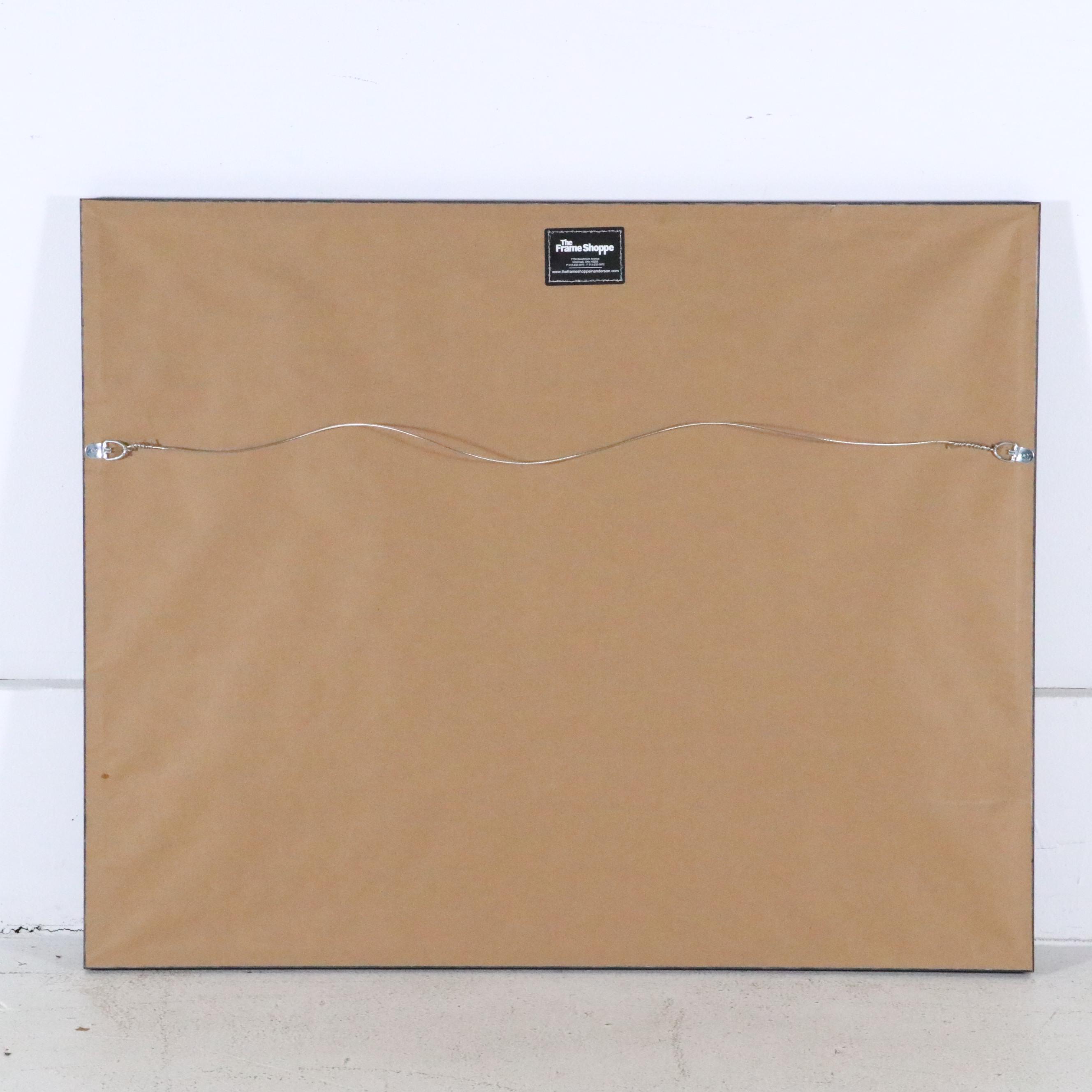 Joe Burrow Signed Cincinnati Bengals Football Jersey in Matted Display