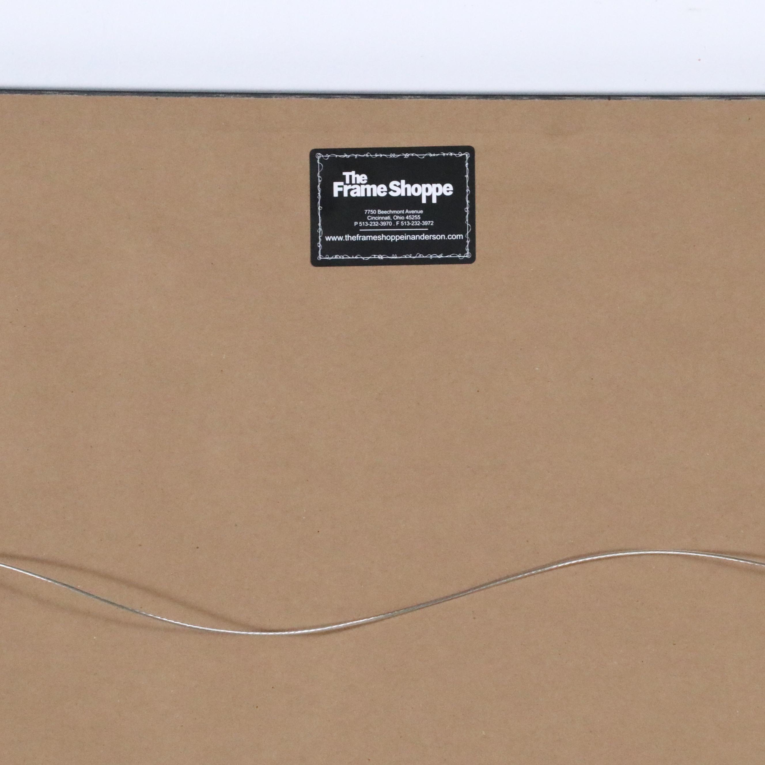 Joe Burrow Signed Cincinnati Bengals Football Jersey in Matted Display