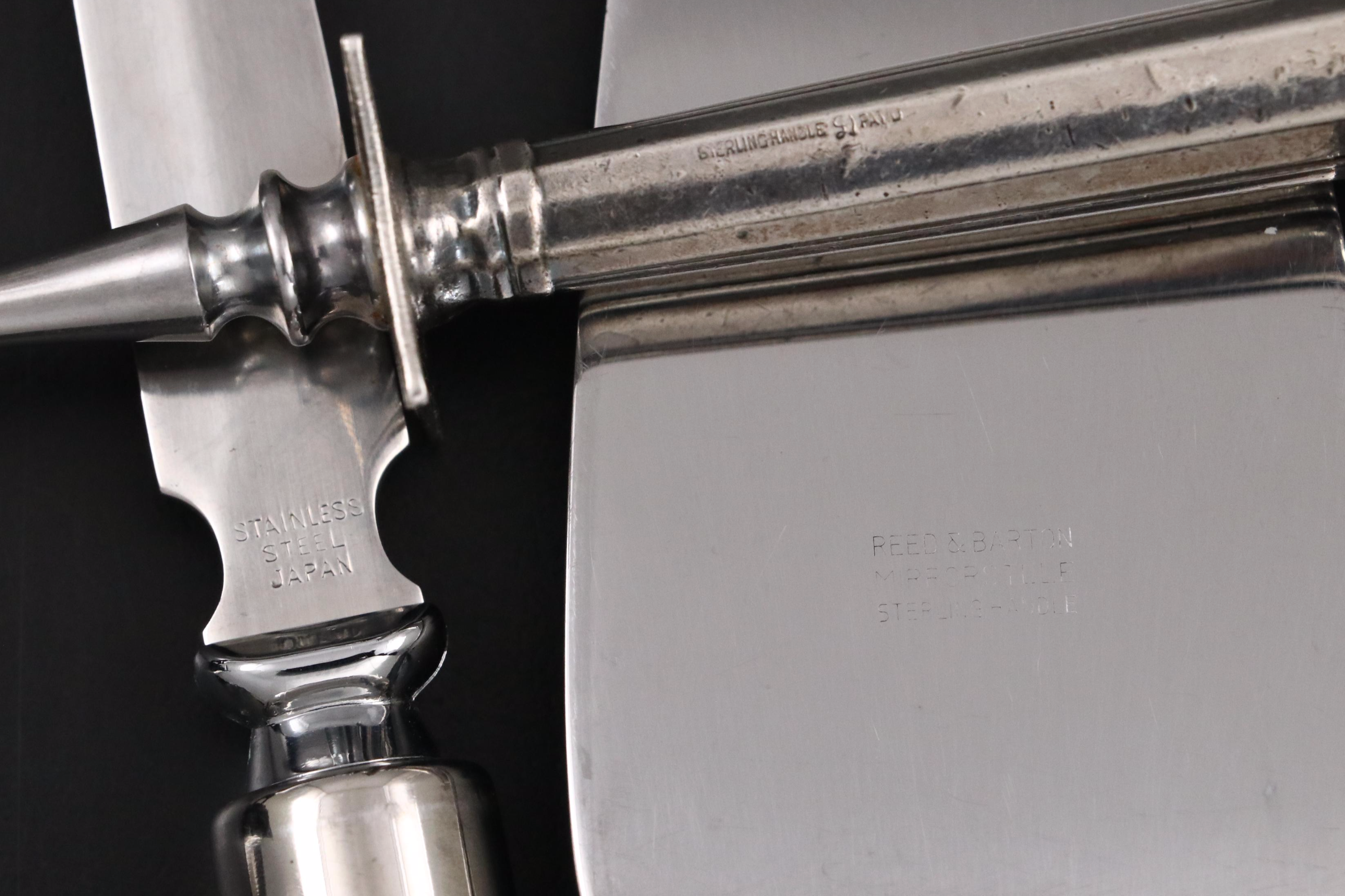 Victorian Style Jelly Spoons with Other Silver Plate Flatware