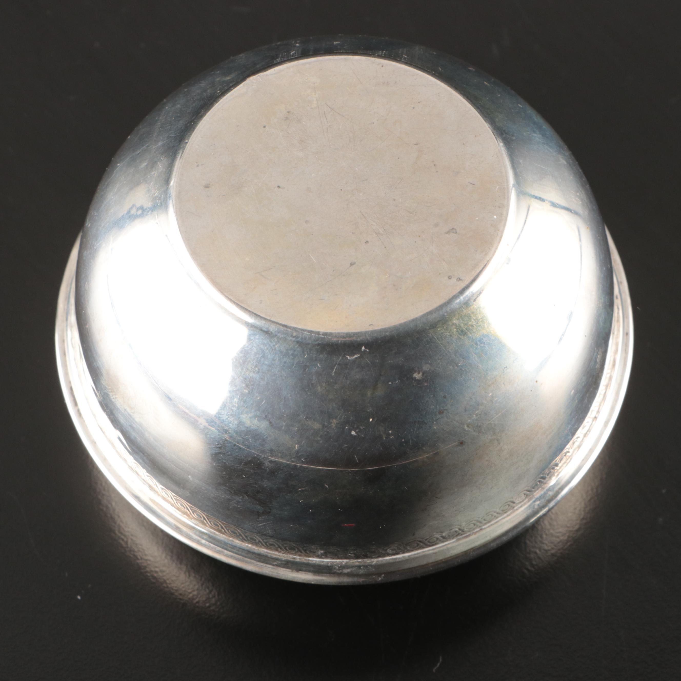 Sterling Perfume Flask, Siam Niello Letter Opener, German Silver Purse More