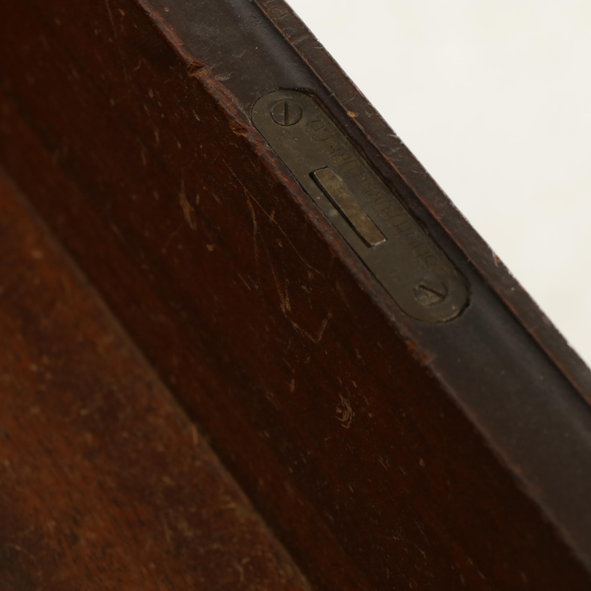 Empire Revival Mahogany Dresser and Mirror, Late 19th Century
