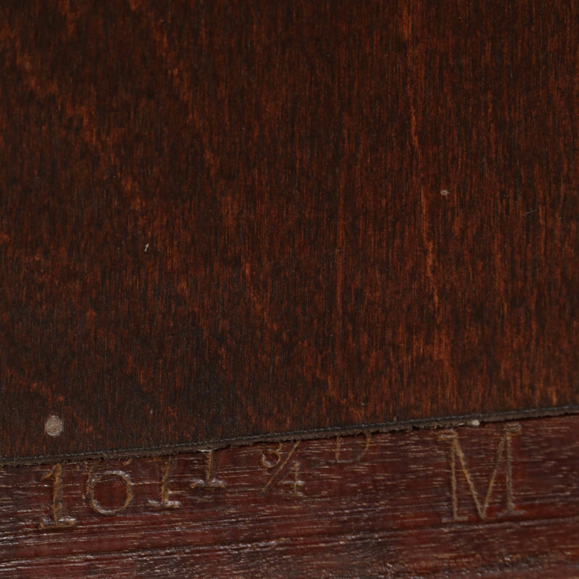 Empire Revival Mahogany Dresser and Mirror, Late 19th Century